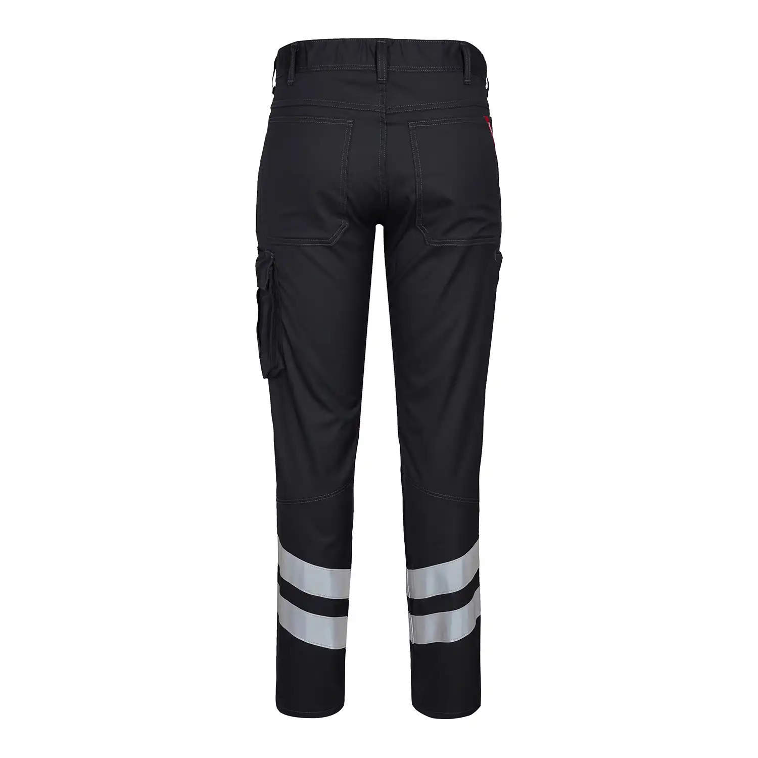 Servicehose "2872-217" Cargo mit Reflex in schwarz, 48 - Thumbnail 2