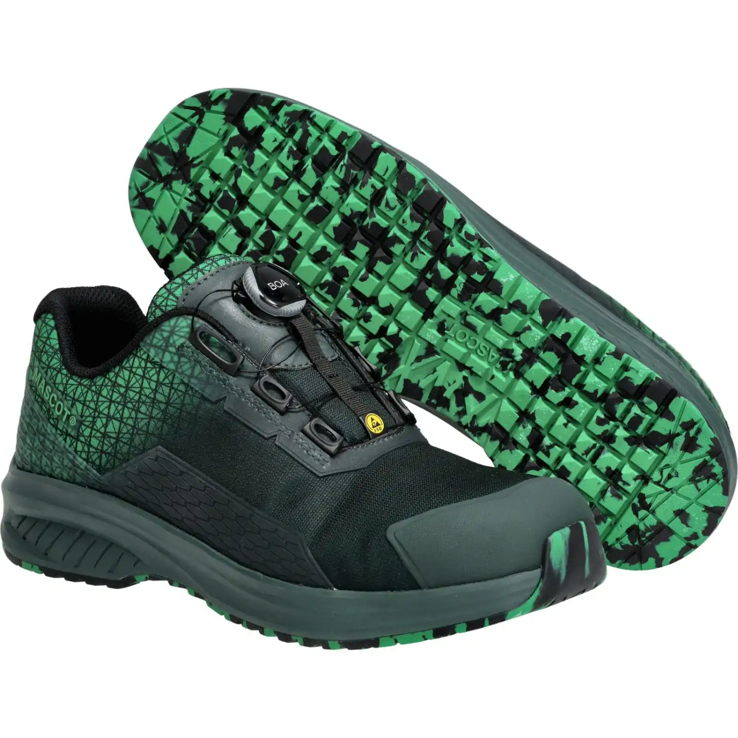 Sicherheitshalbschuhe S3S "ACCELERATE BOA® Fit System" grün/grasgrün in 41 - Thumbnail 5