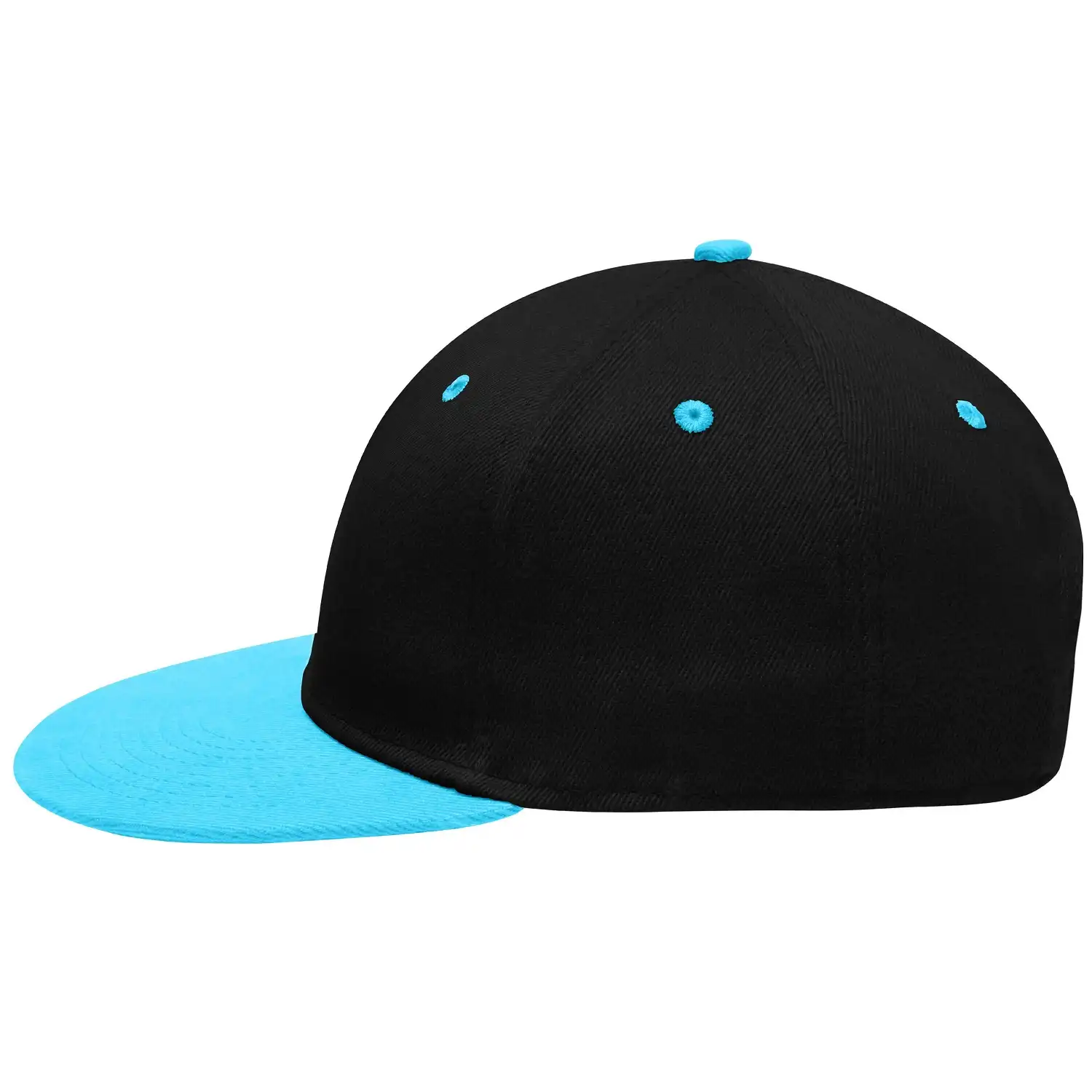 Basecap Pro "MB6581" 6-Panel in black/pacific - Bild 1