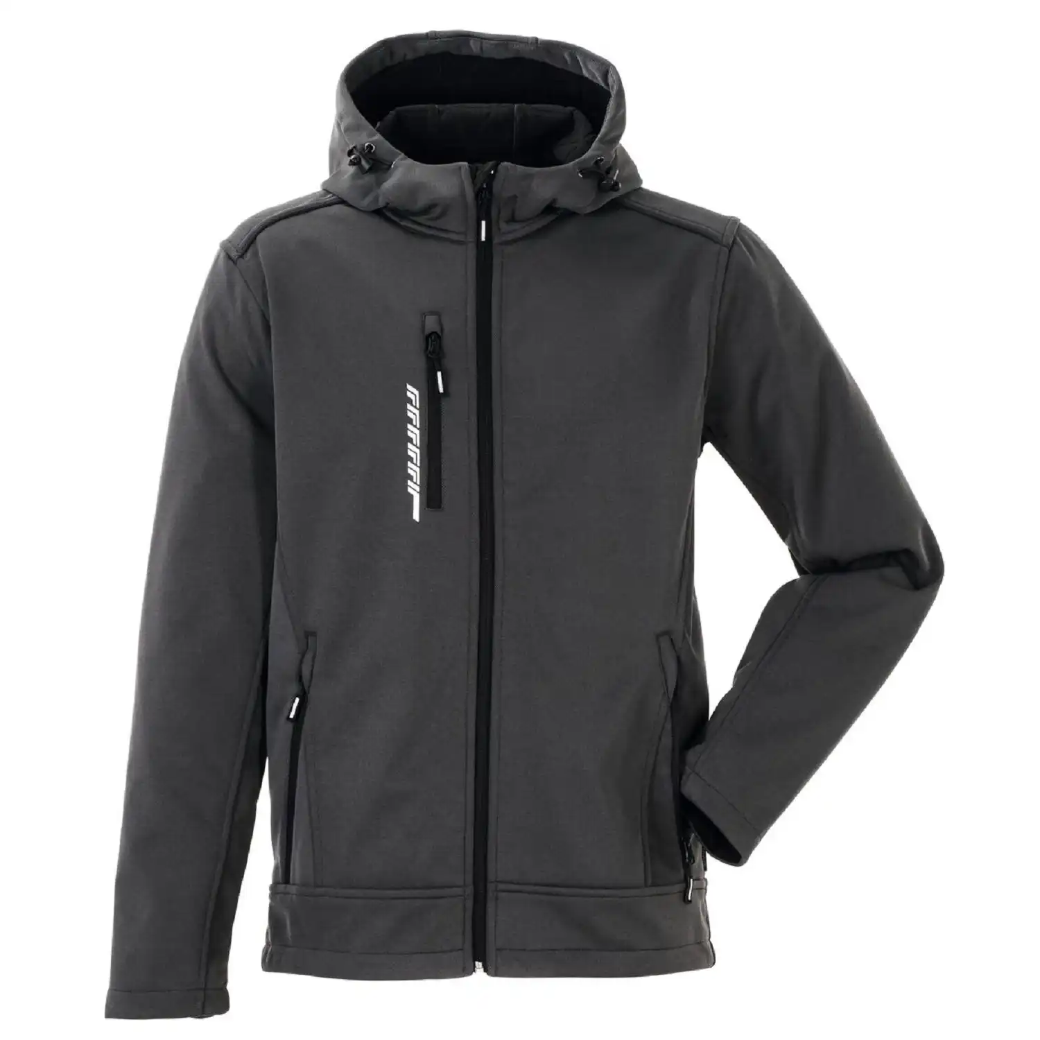 Softshelljacke "HAWK" Outdoor in anthrazit, L - Bild 1