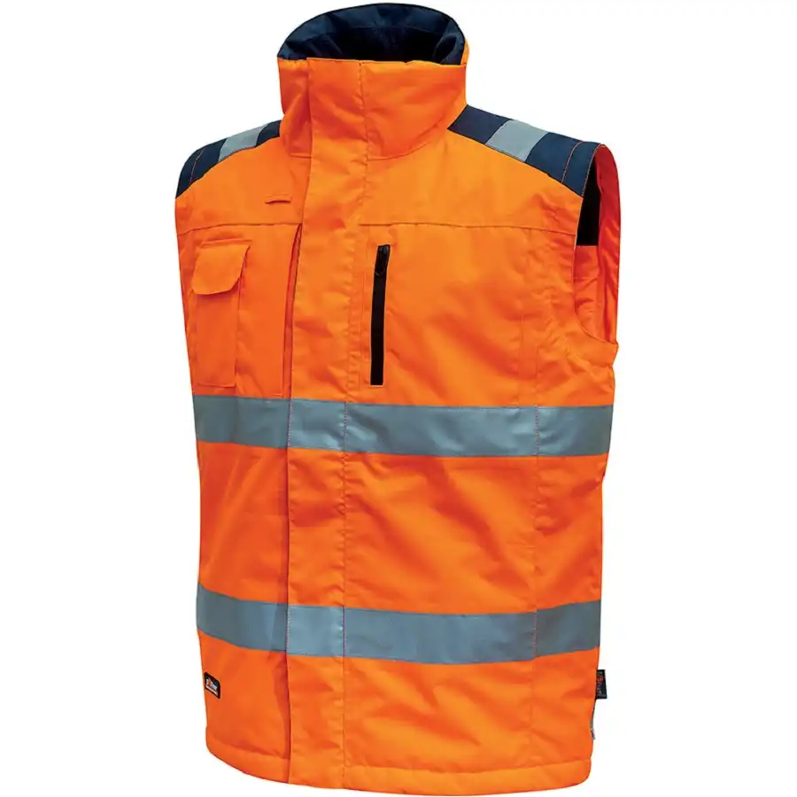 Warnschutz Winterweste "PRIME" Hi-Light in Orange, S (DE size: XS) - Bild 1