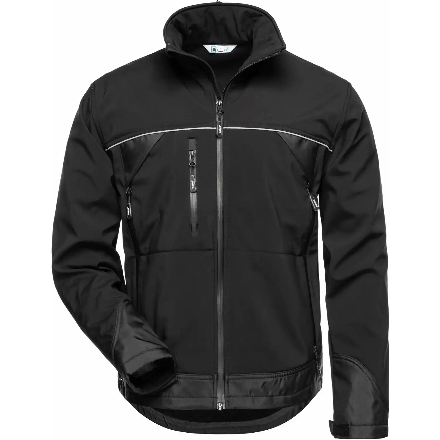 Softshell Premium Funktions-Jacke schwarz in XL - Bild 1