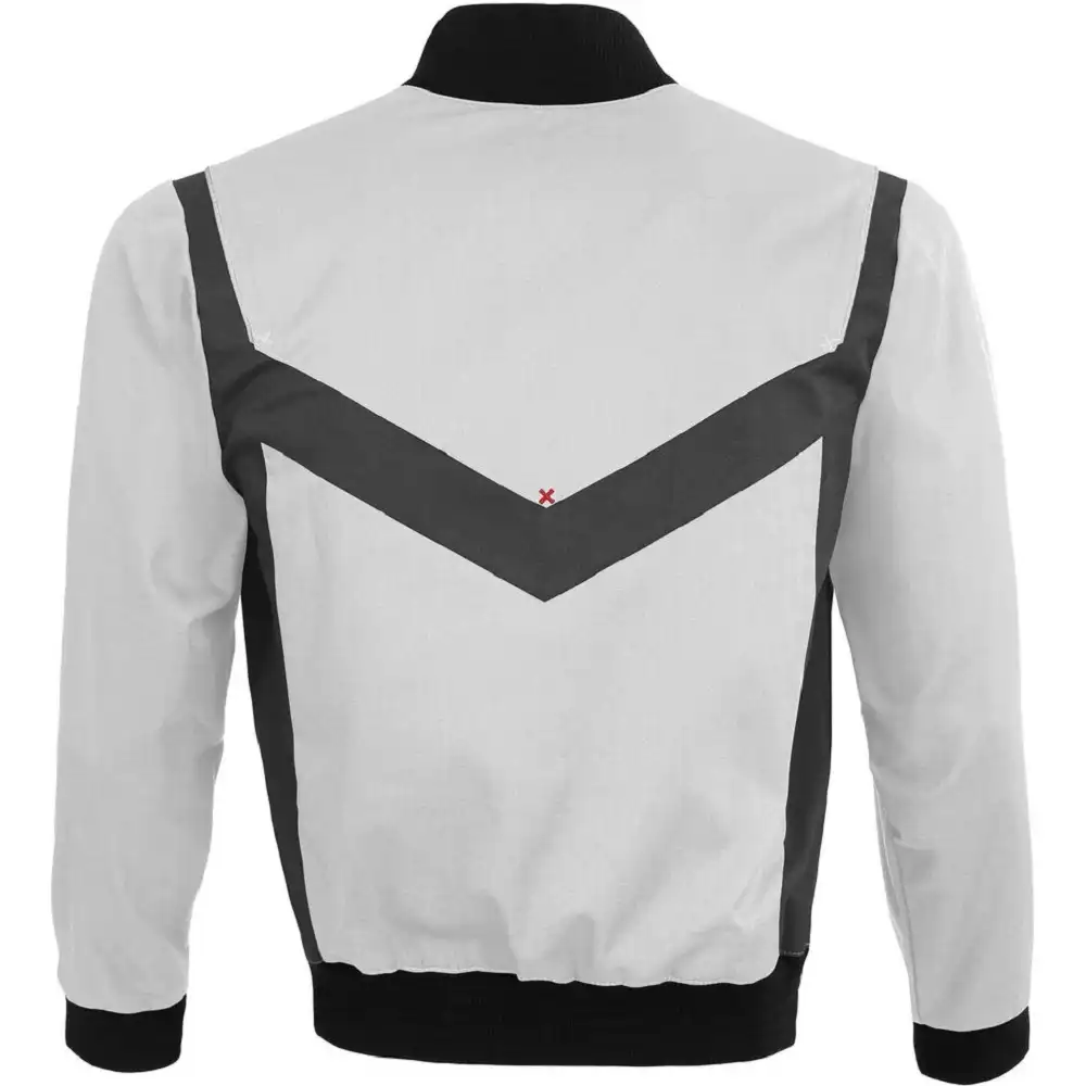 Bundjacke "61939QX" X-Serie in weiß/grau, L - Thumbnail 2