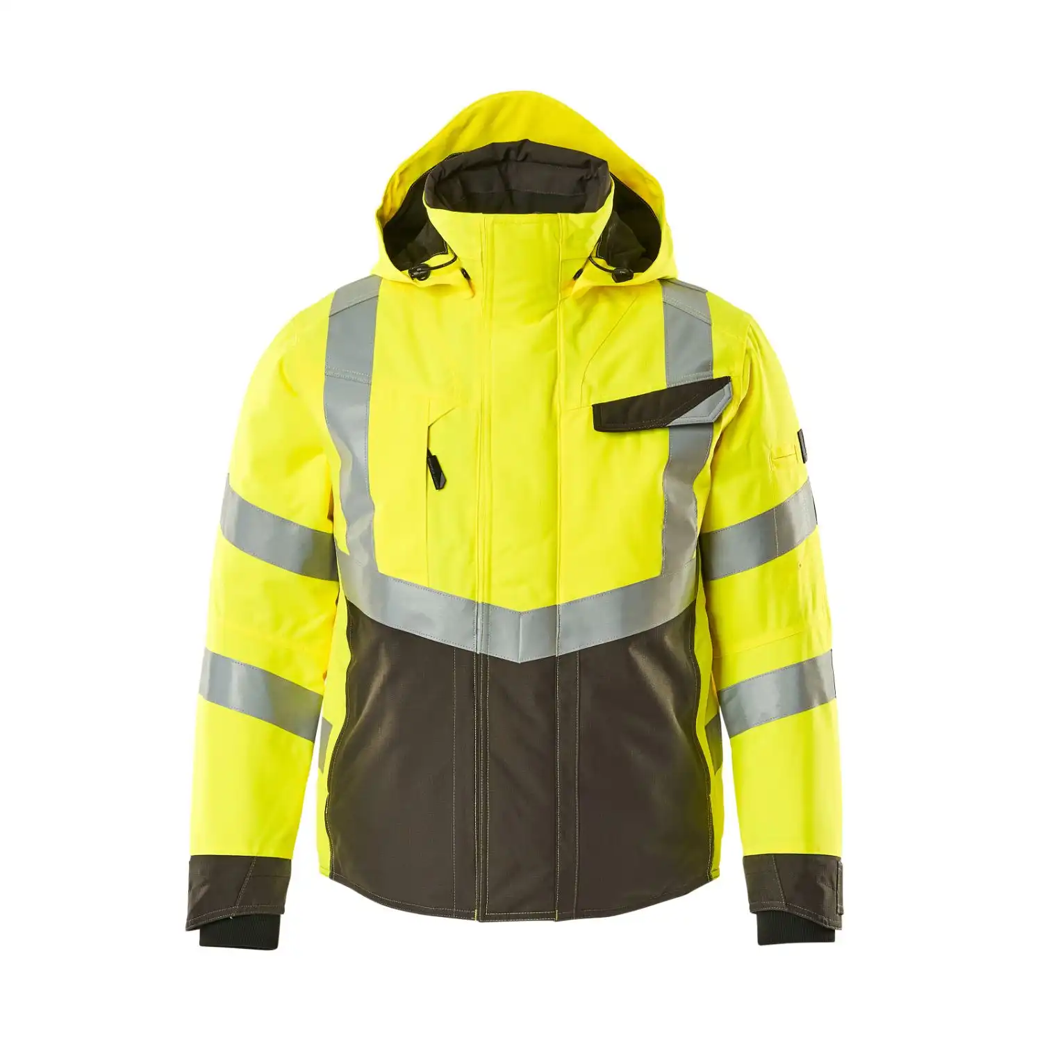 Warnschutz Winterjacke "HASTINGS" Safe Supreme in warngelb/anthrazit, XXL - Thumbnail 1