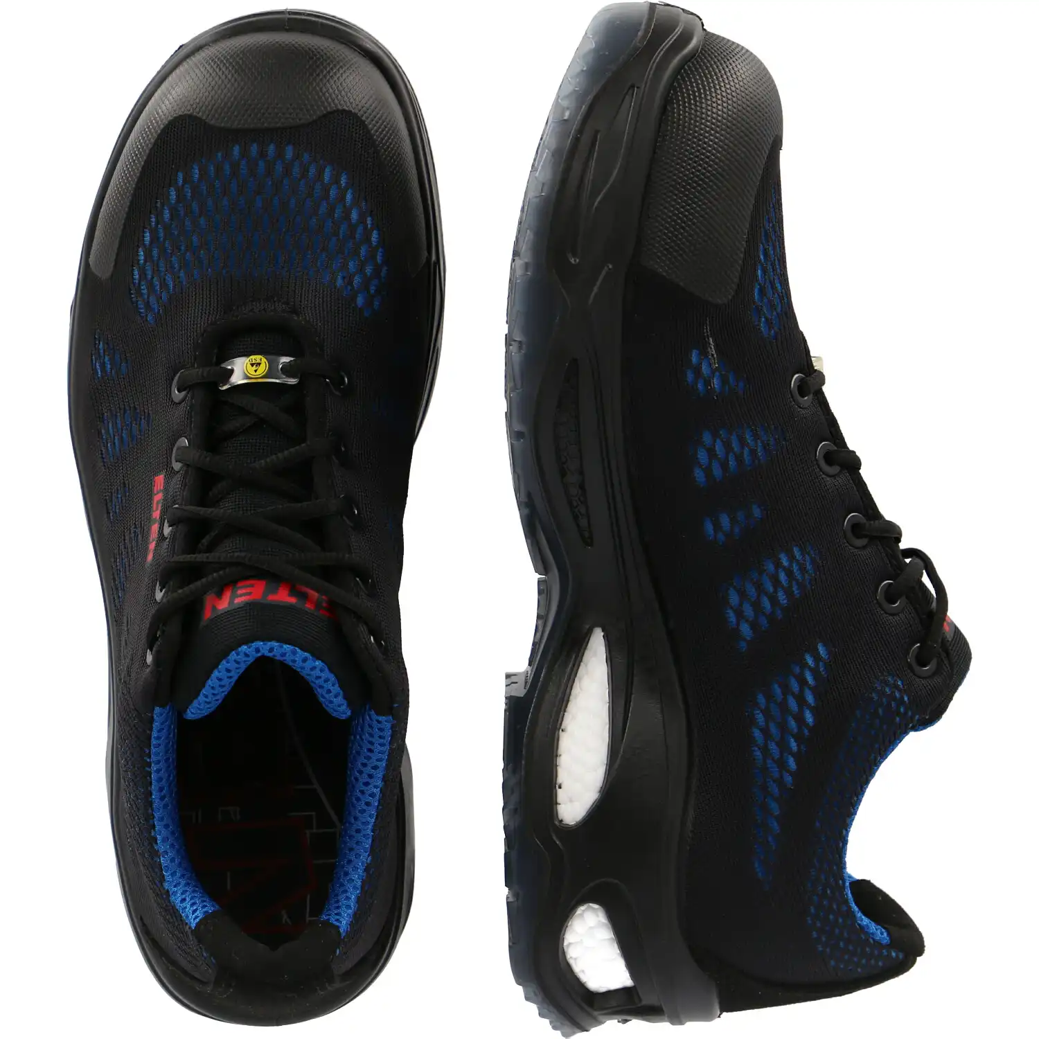 Sicherheitshalbschuhe S1 "LOGAN BLUE LOW" ESD WELLMAXX in 44 - Thumbnail 2