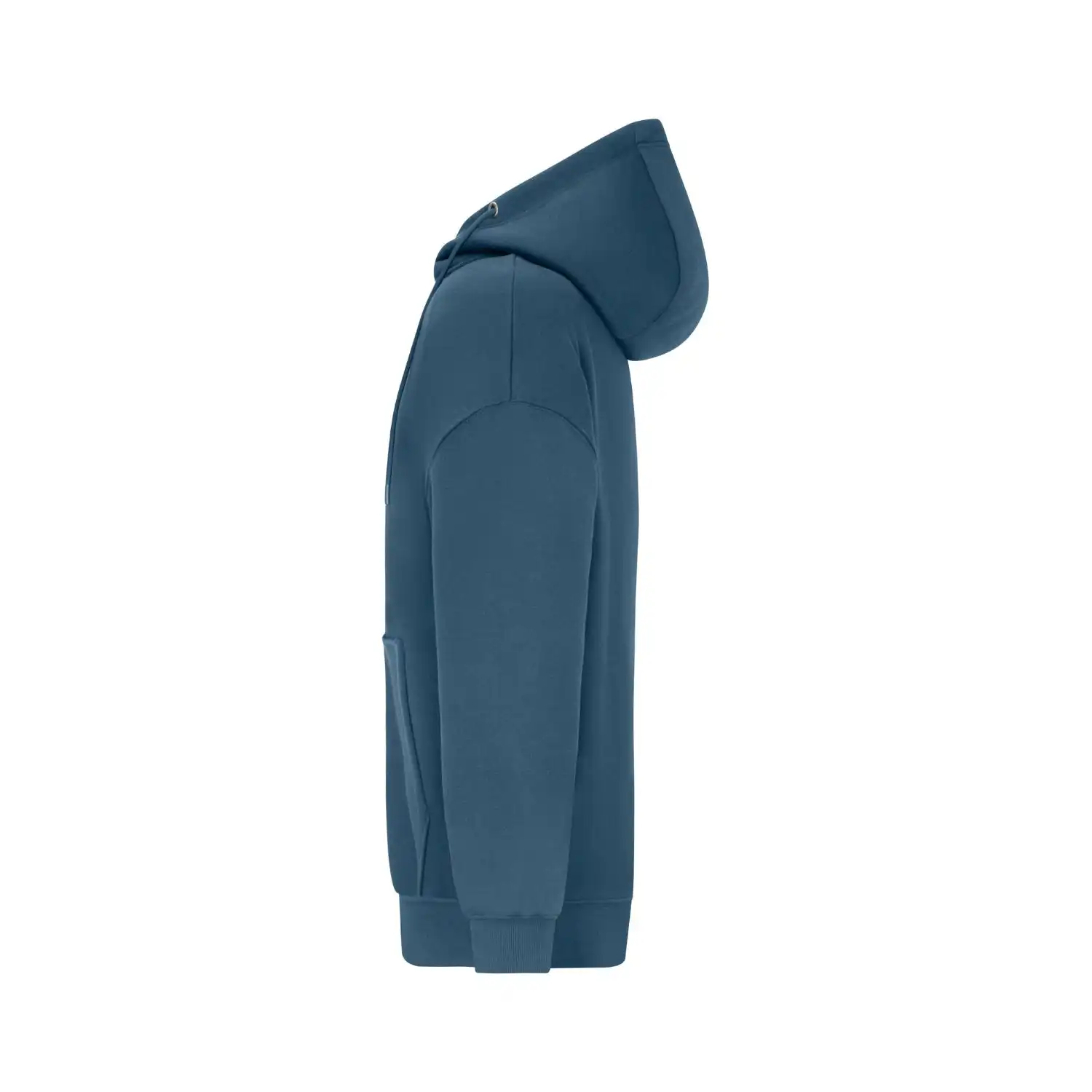 Unisex Kapuzen-Sweatjacke "OVERSIZED HOODED JACKET" 8043 in blue, M - Thumbnail 3