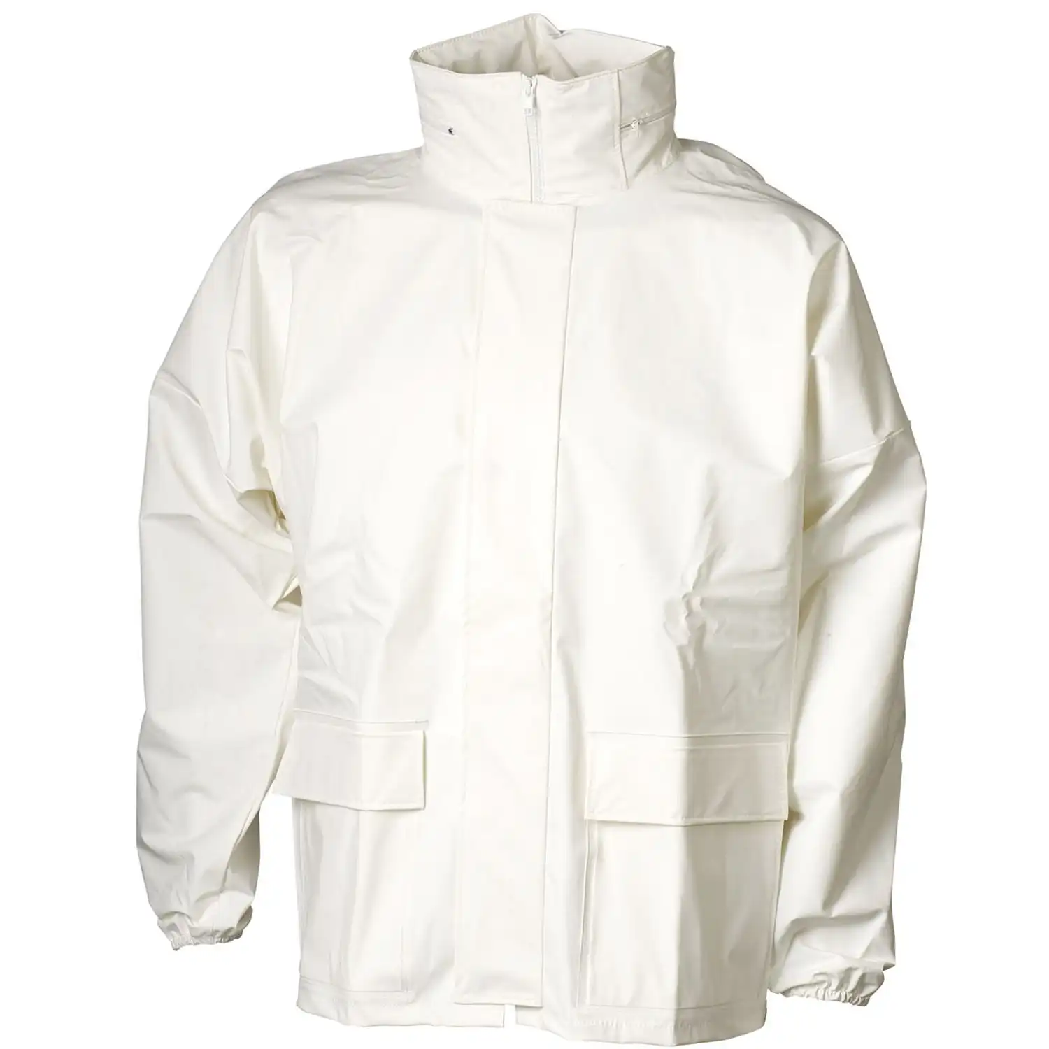 PU Regenjacke "076300" Pro in white, L - Bild 1