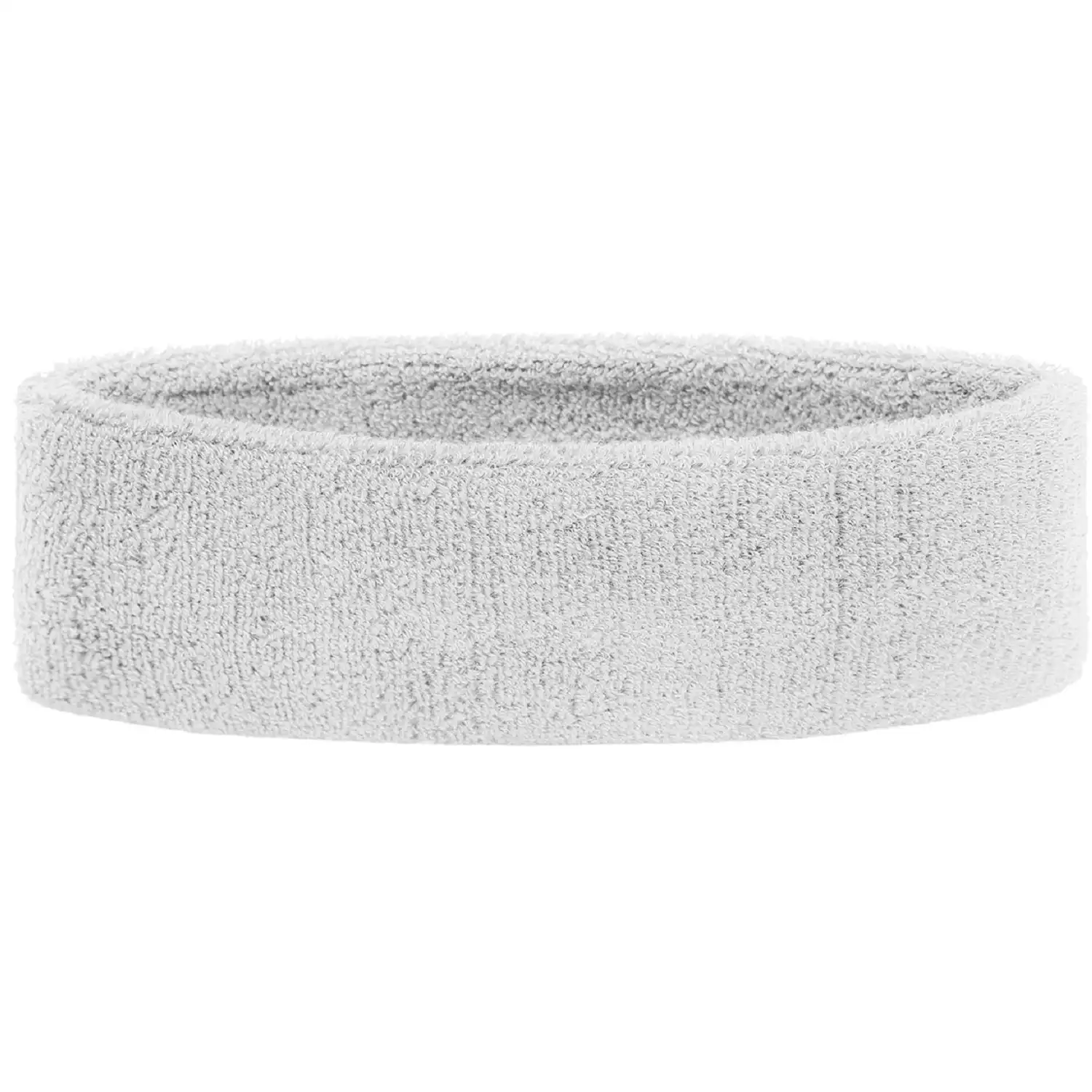 Terry Stirnband "MB042" in white - Bild 1