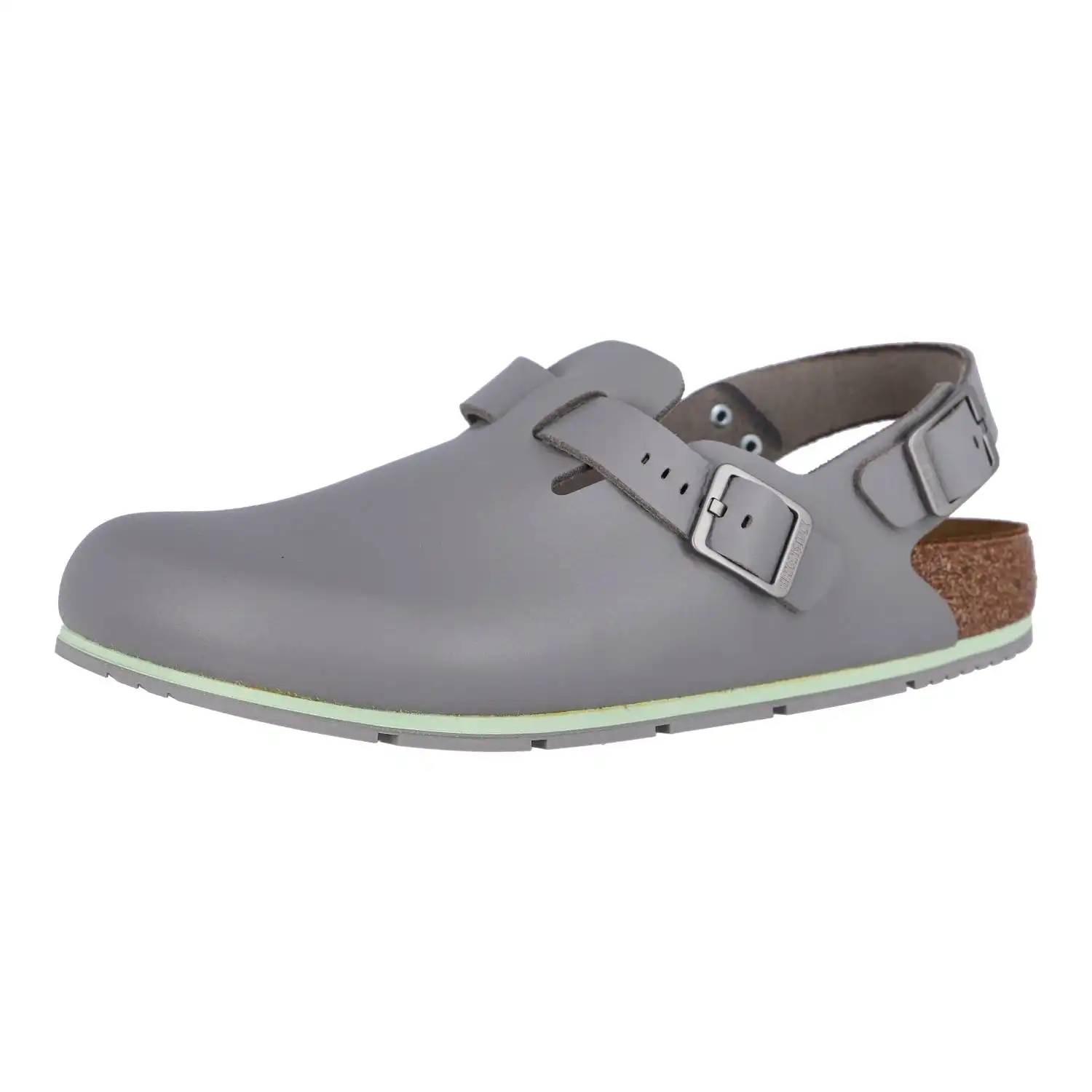 Clogs "Tokio PRO" normal gun metal in 37 - Thumbnail 2
