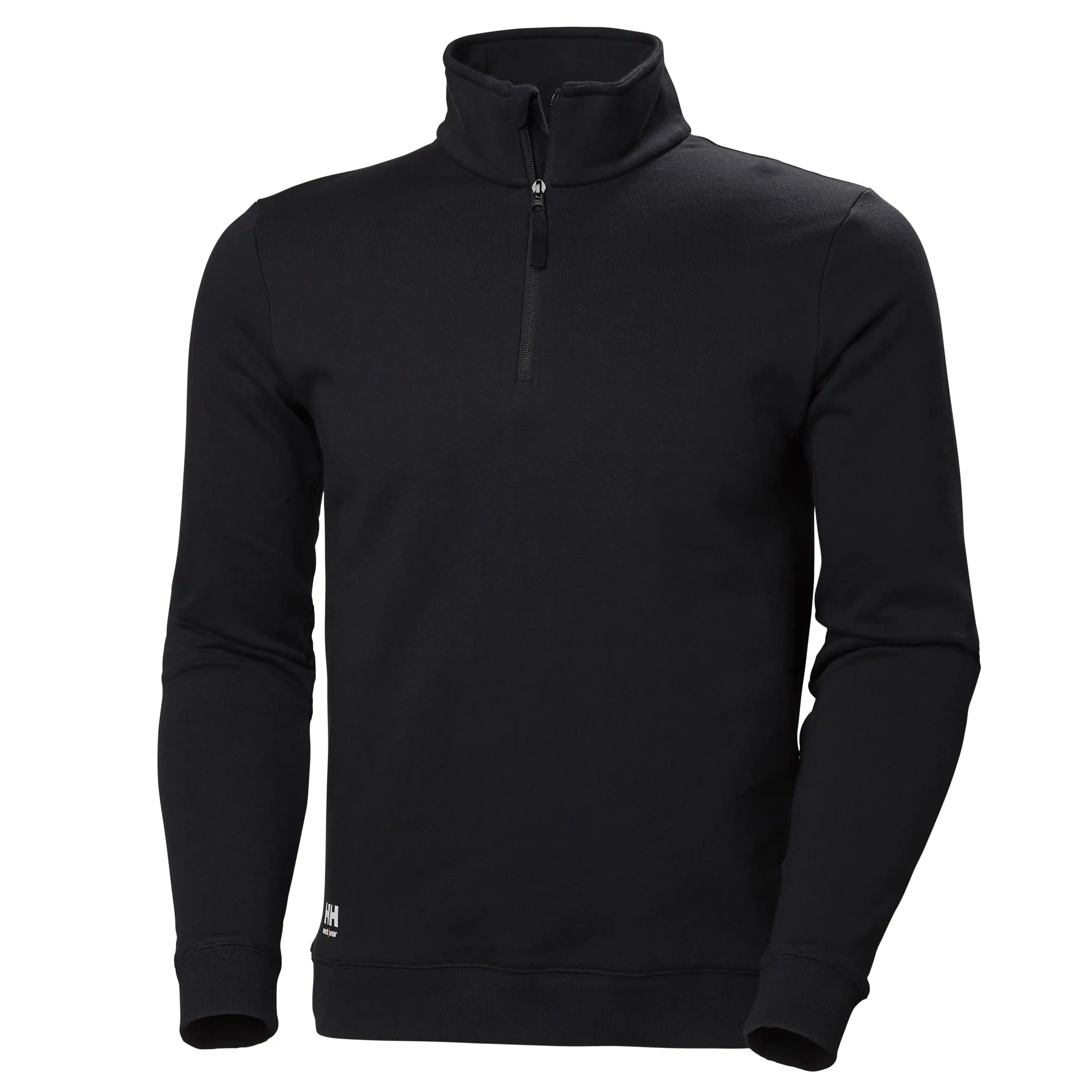 Zip-Sweatshirt "MANCHESTER" in schwarz, XXL - Thumbnail 1