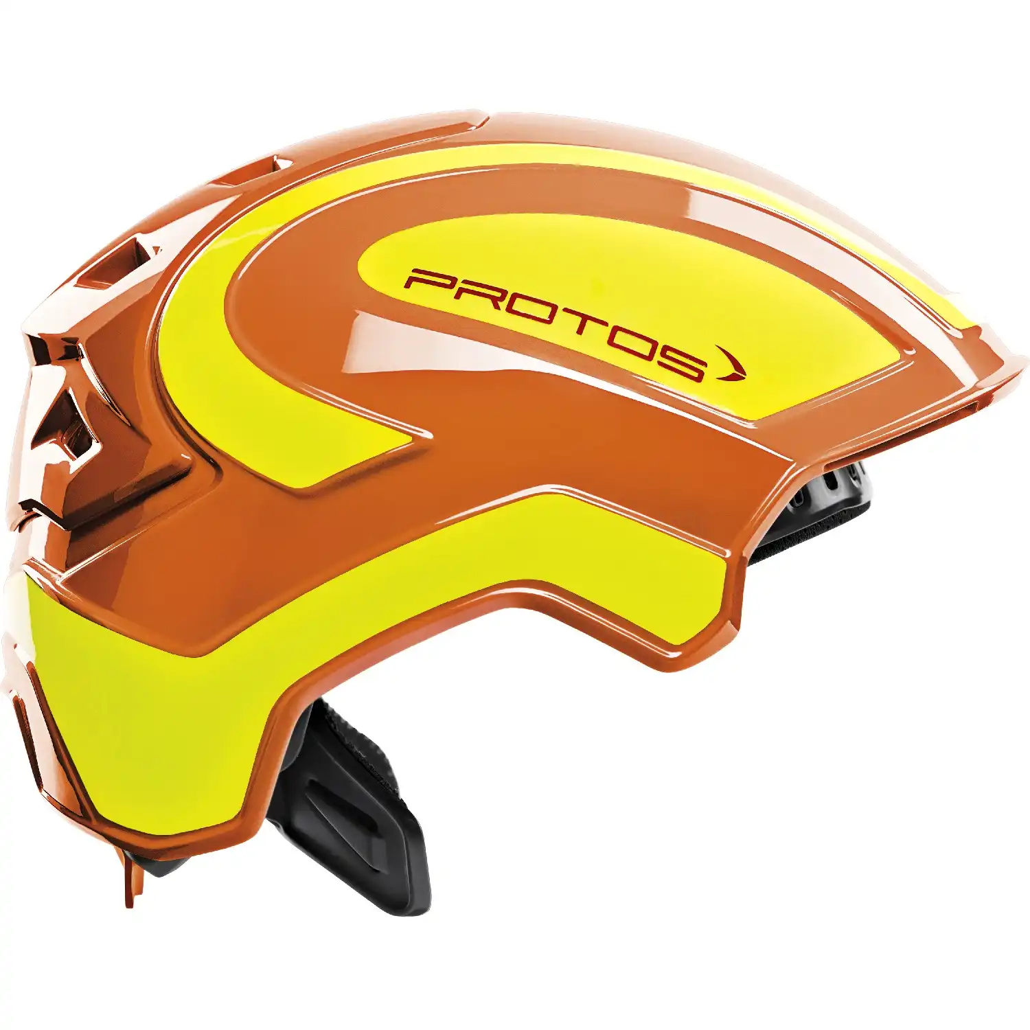 Schutzhelm "INTEGRAL INDUSTRY BG BAU" EN 397 in orange/neongelb - Bild 1