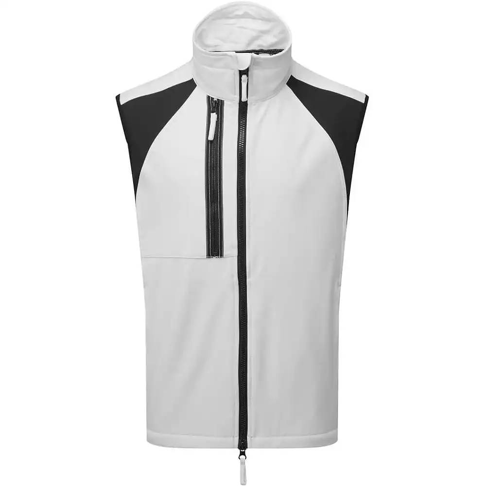 Softshellweste "CD876" WX2 in white, L - Thumbnail 1