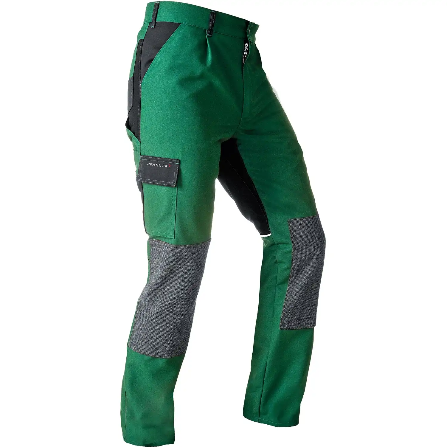 Bundhose "StretchZone® Canvas in grün/schwarz, 48 - Bild 1
