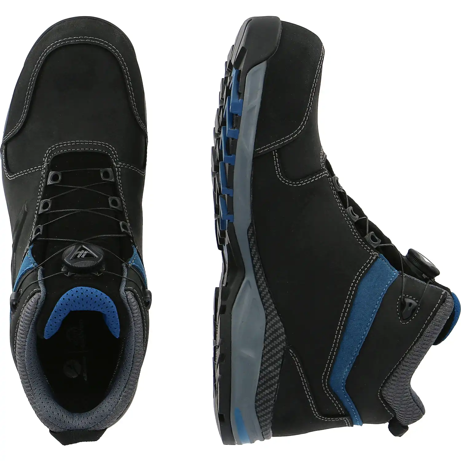 Sicherheitshochschuhe S3 "TOFANE BLACK QUICK LOCK CTX MID" - in 44 - Thumbnail 2