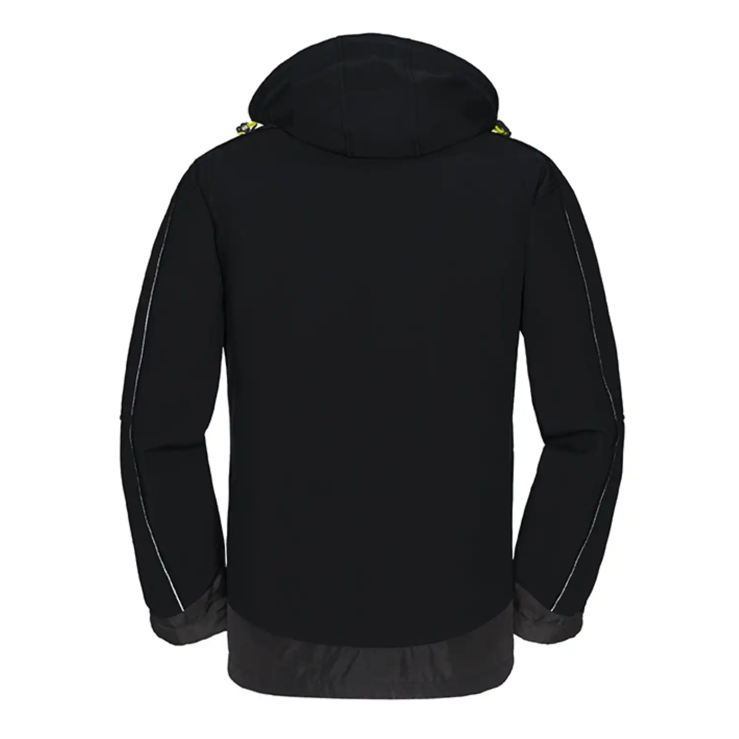 Workwear Softshell-Jacke "Montana" in schwarz, L - Thumbnail 2