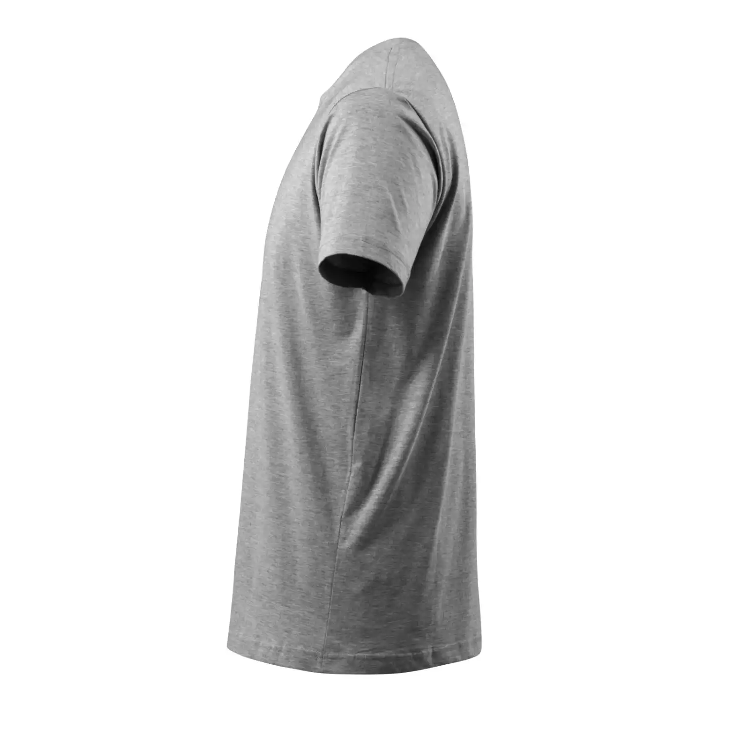 T-Shirt "CALAIS" Crossover in grau-meliert, XXL - Thumbnail 3