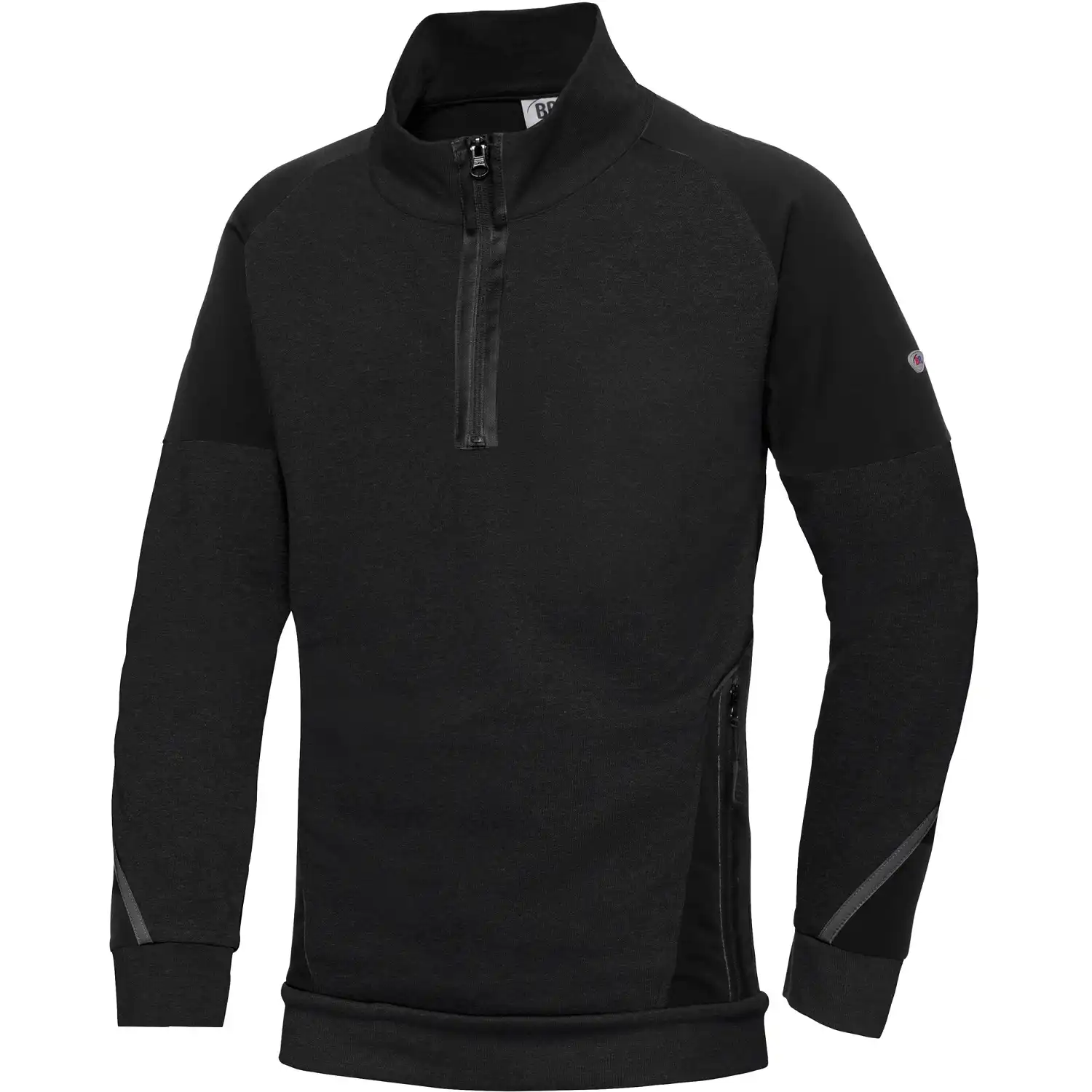 Sweat-Troyer "1828-293" Bplus Modern Stretch in schwarz, XL - Bild 1