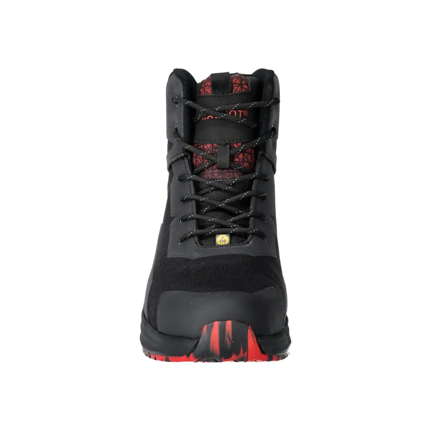 Sicherheitshochschuh S3S "ACCELERATE" Schwarz/Verkehrsrot in 36 - Thumbnail 3