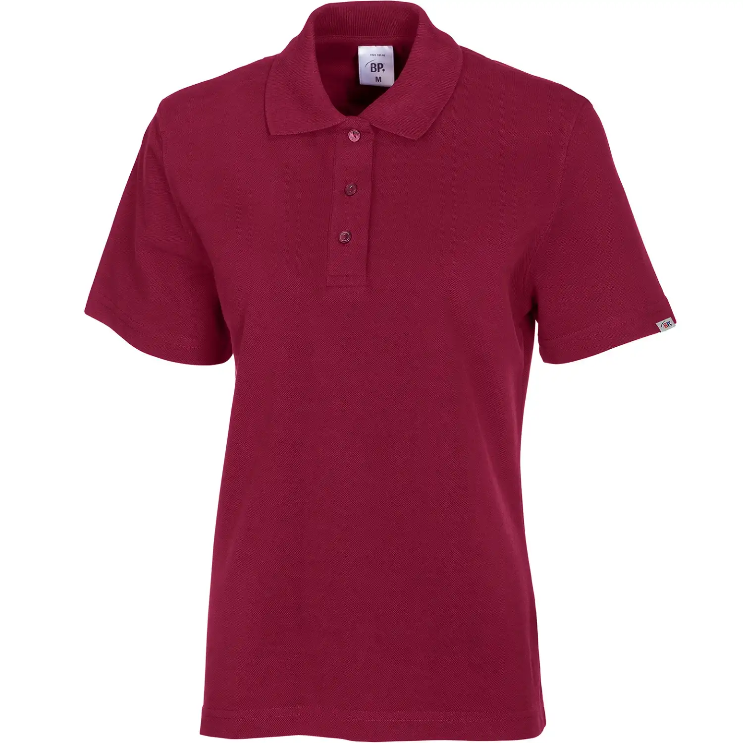 Damen Polo-Shirt "1648-181" Med & Care in bordeaux, XS - Bild 1