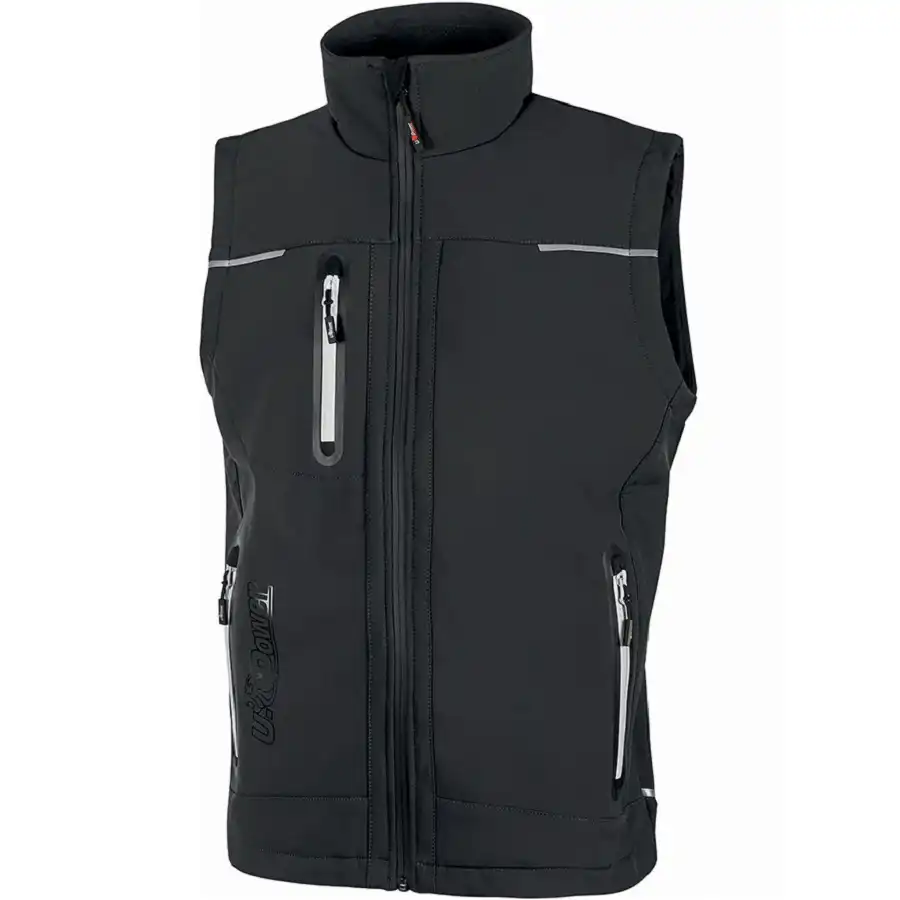 Softshellweste "UNIVERSE" Future in asphalt grey, S (DE size: XS) - Bild 1