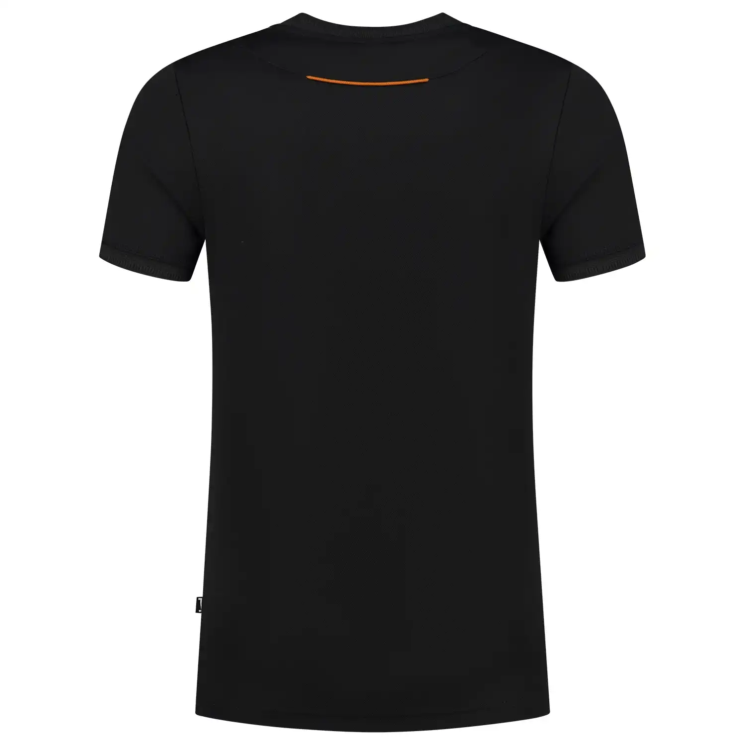 T-Shirt "102703" Accent in black/orange, XS - Thumbnail 2