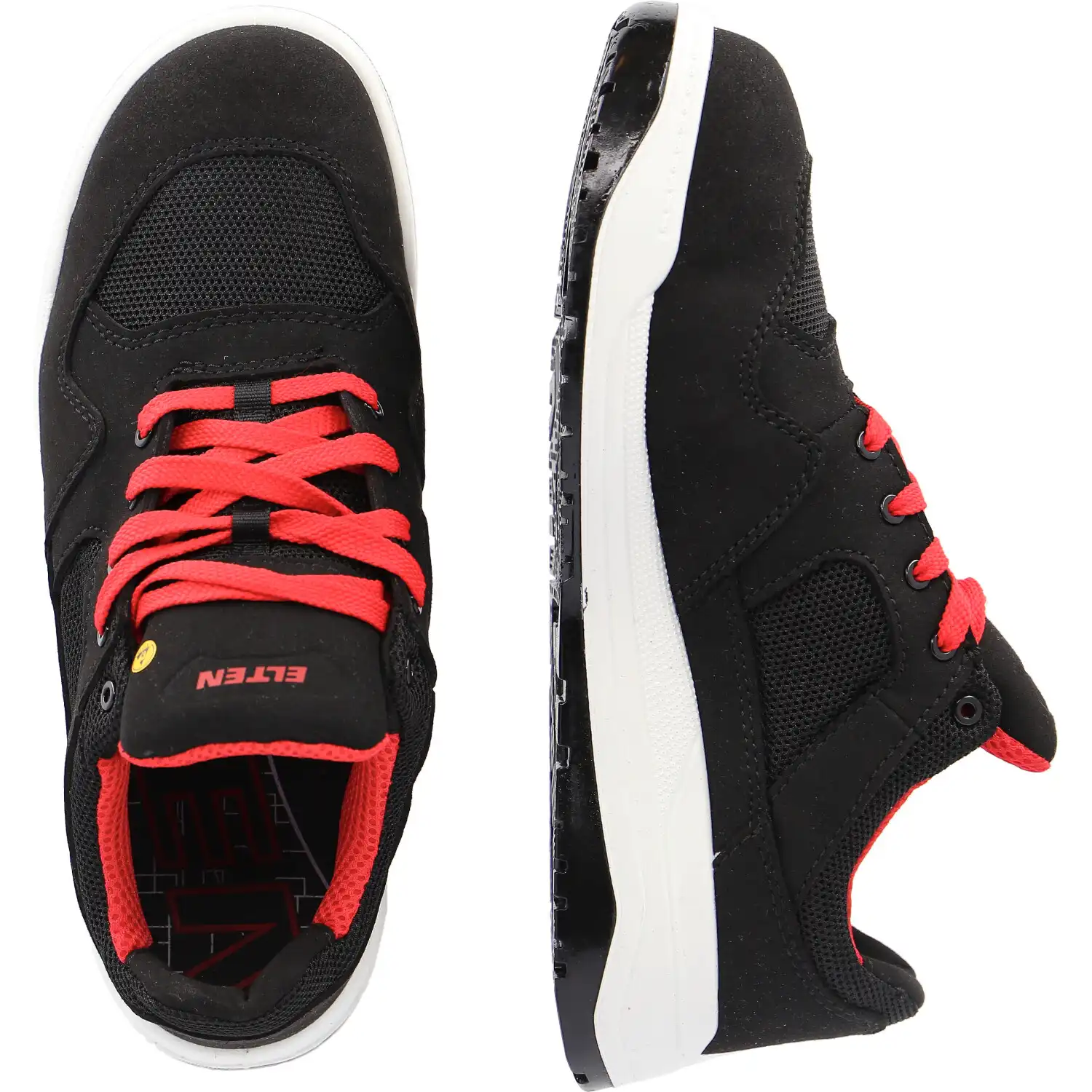 Sicherheitshalbschuhe S1P "LAKERS M BLACK LOW" ESD FUN in 39 - Thumbnail 2