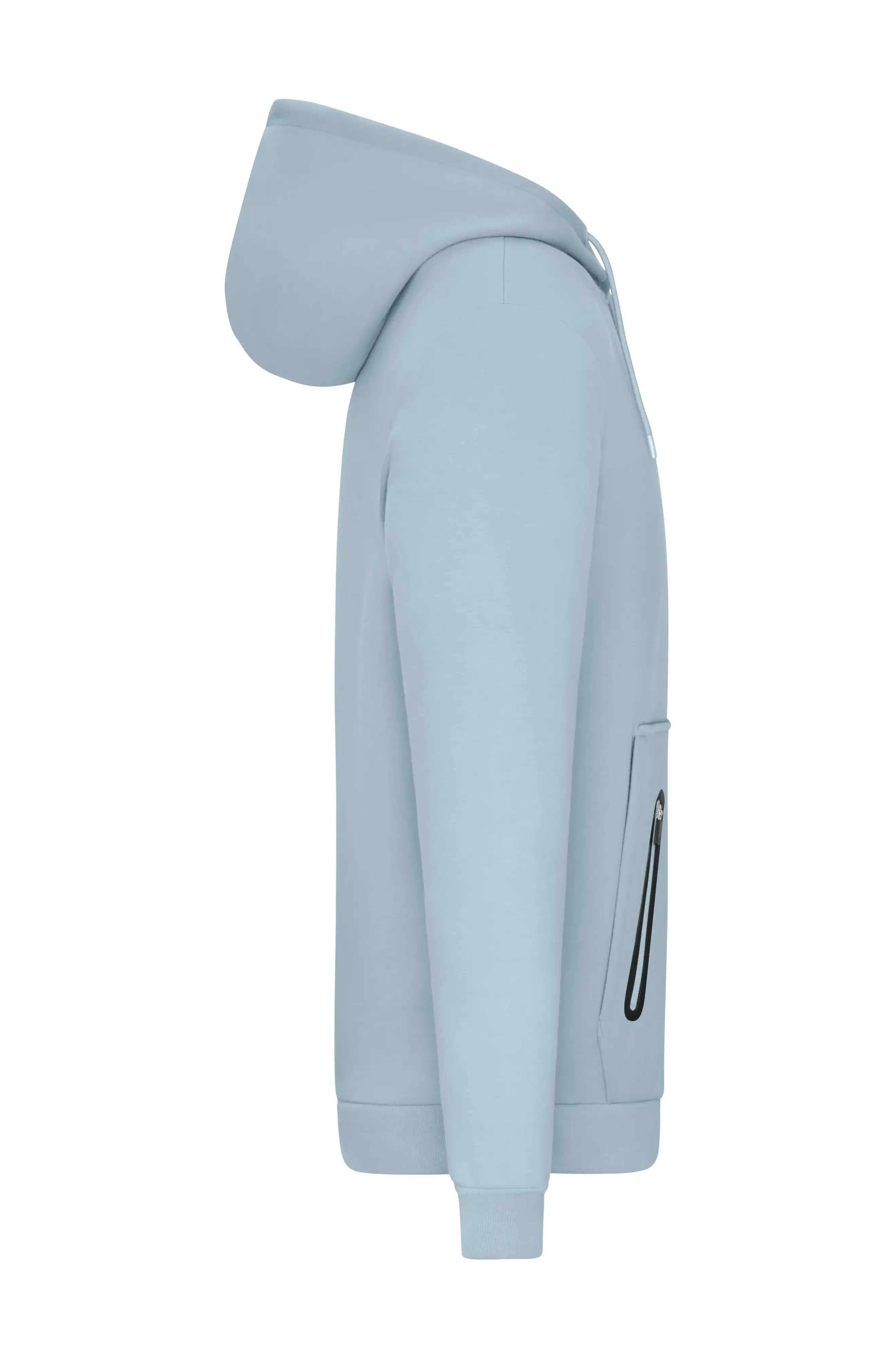 Herren Kapuzen-Sweatshirt "INTERLOCK" 8046 in blue, 3XL - Thumbnail 4