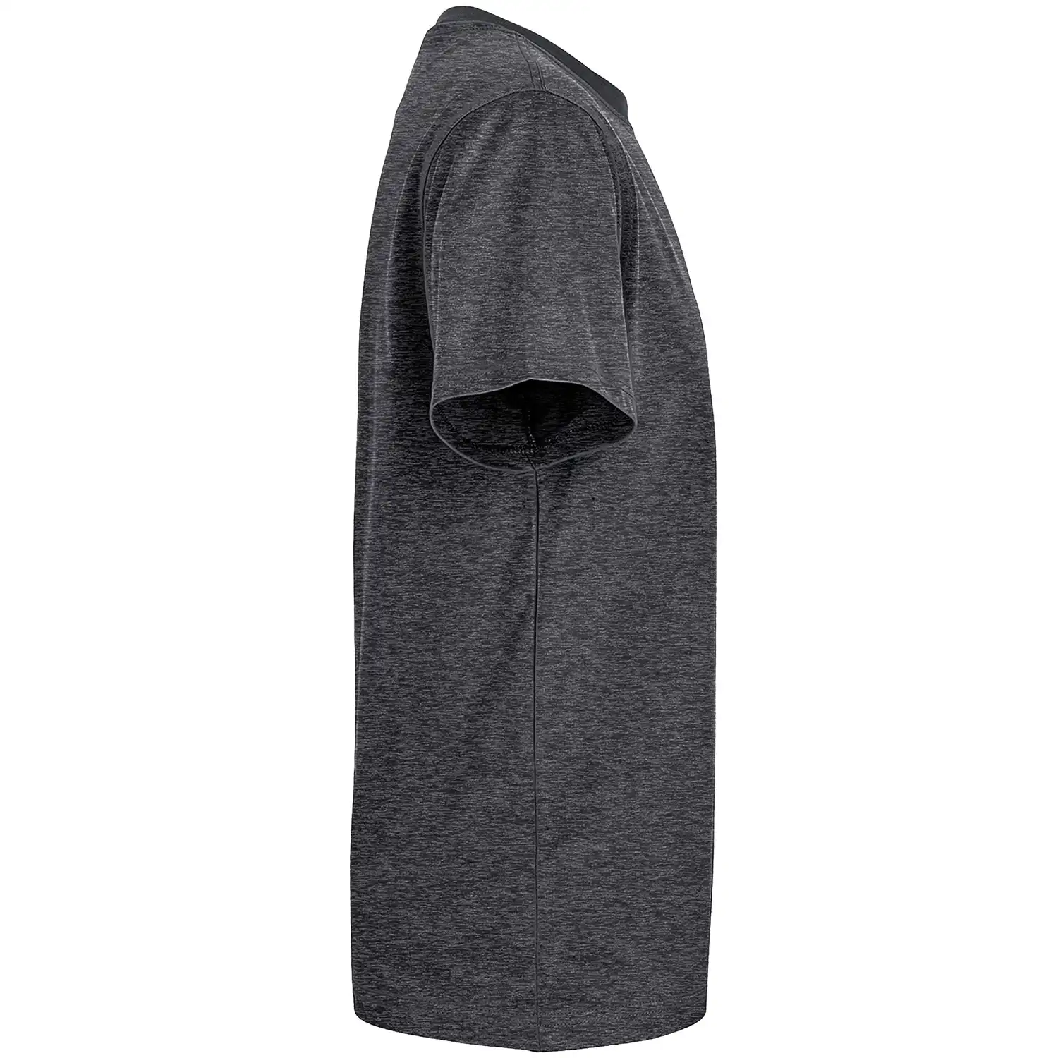 T-Shirt "PERFORMANCE" Rundhals 281 in anthrazit-meliert, XL - Thumbnail 4
