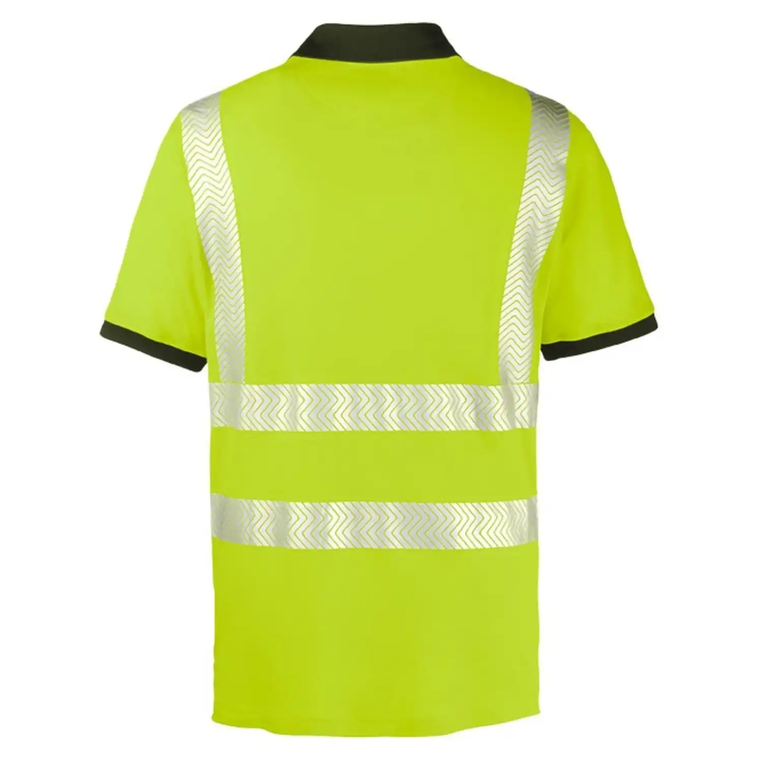 Wanschutz-Poloshirt "ORLANDO" UV-Schutz in gelb/grau, L - Thumbnail 2