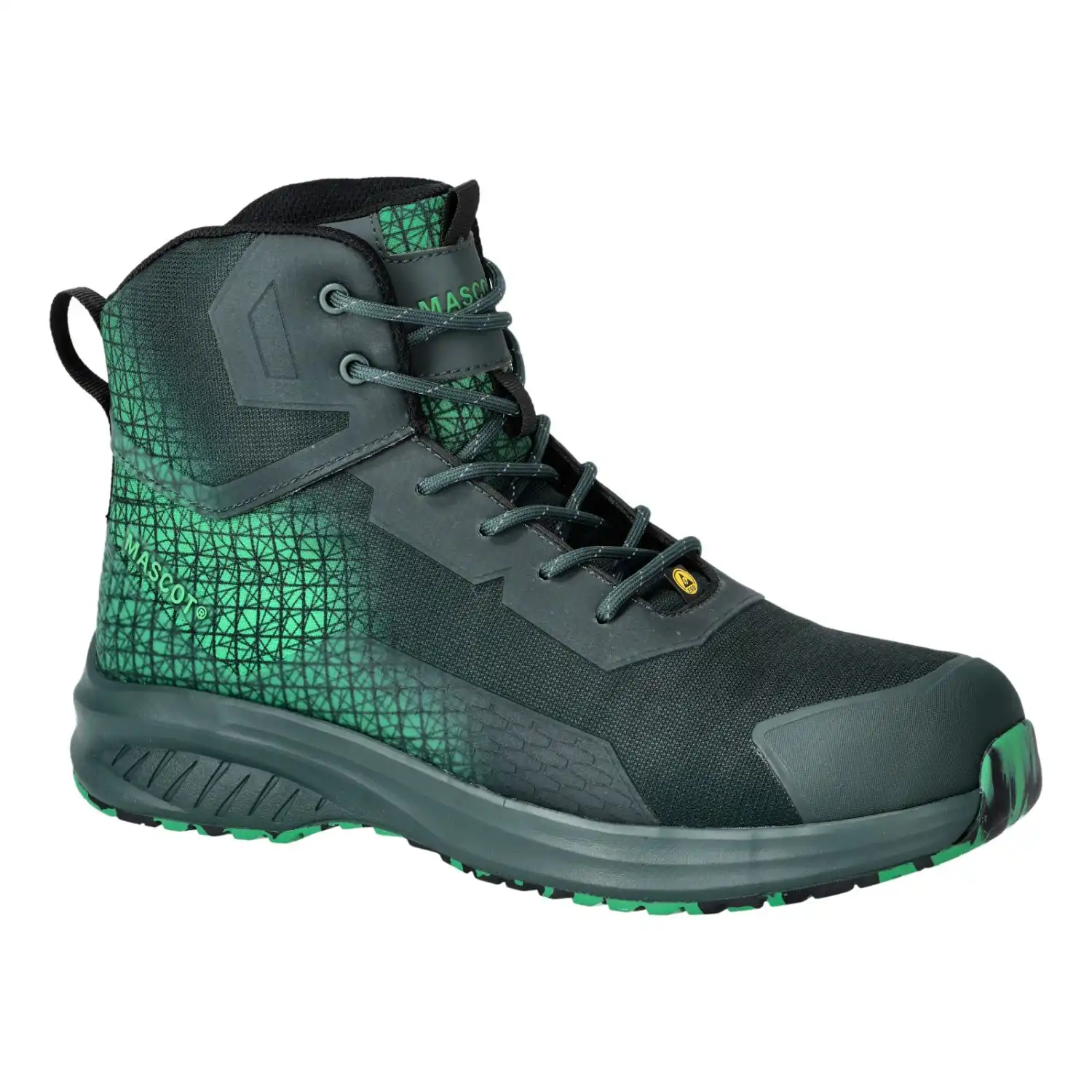 Sicherheitshochschuh S3S "ACCELERATE" Grün/Grasgrün in 36 - Thumbnail 2