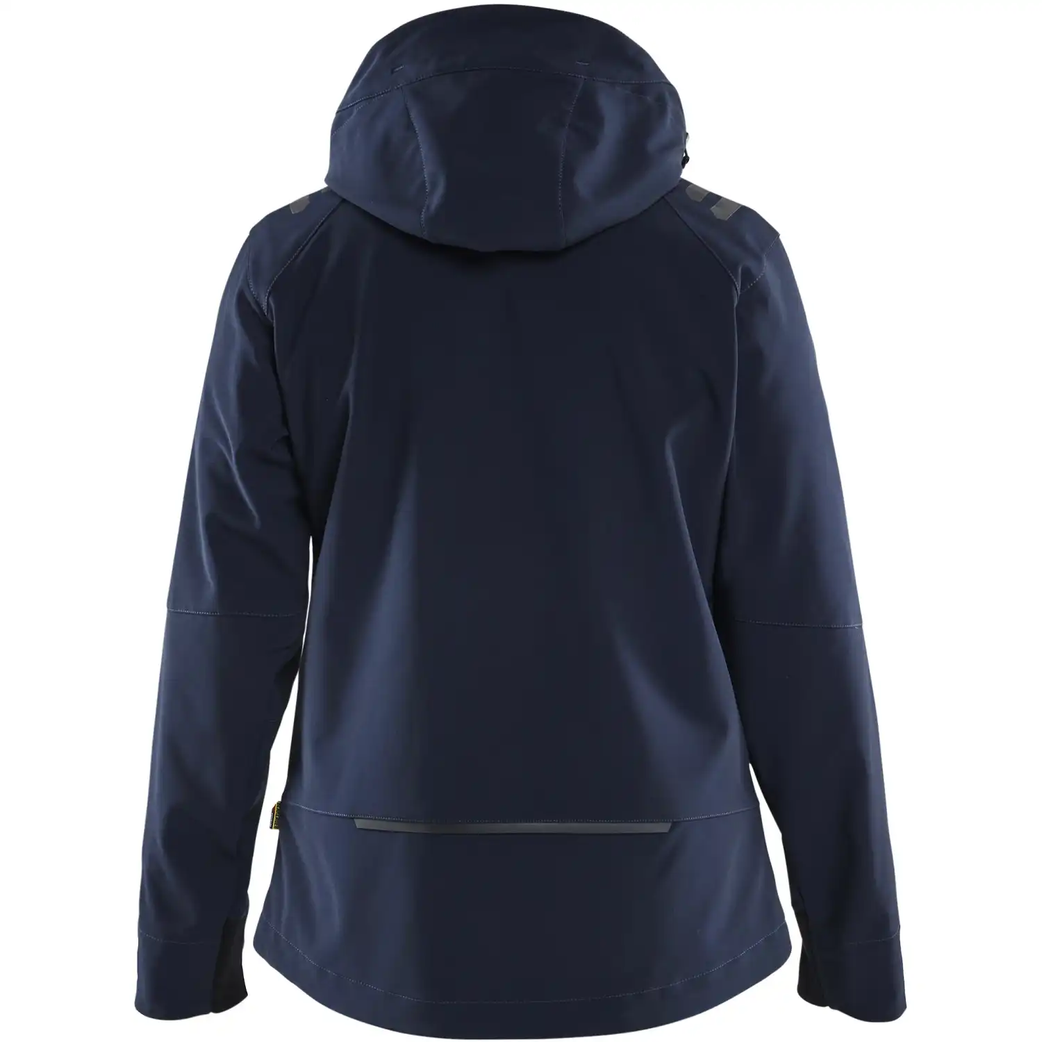 Damen Softshelljacke "4719" in dunkelmarine/gelb, XS - Thumbnail 2