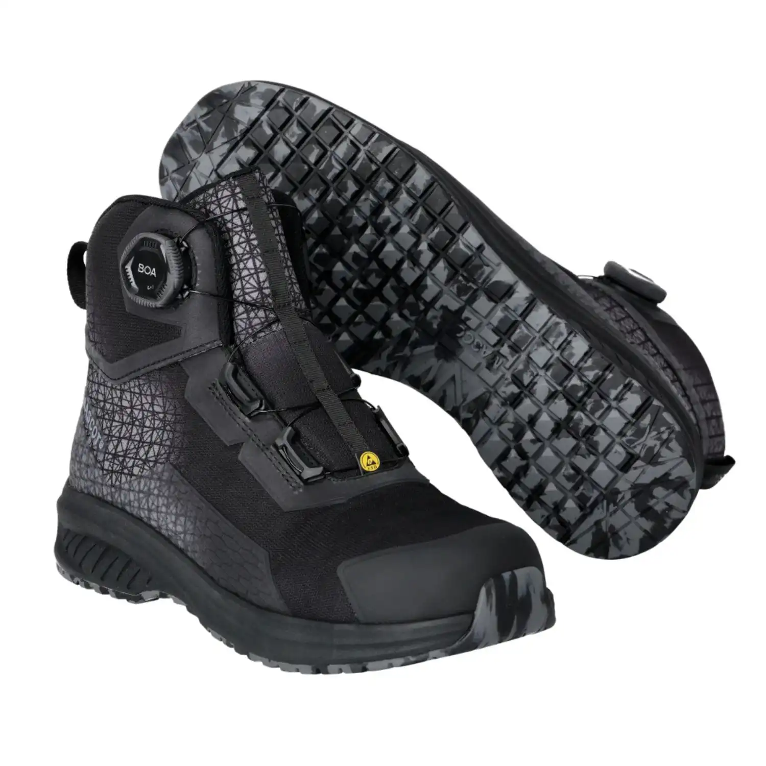 Sicherheitshochschuh S3S "ACCELERATE BOA® Fit System" Schwarz in 40 - Thumbnail 5