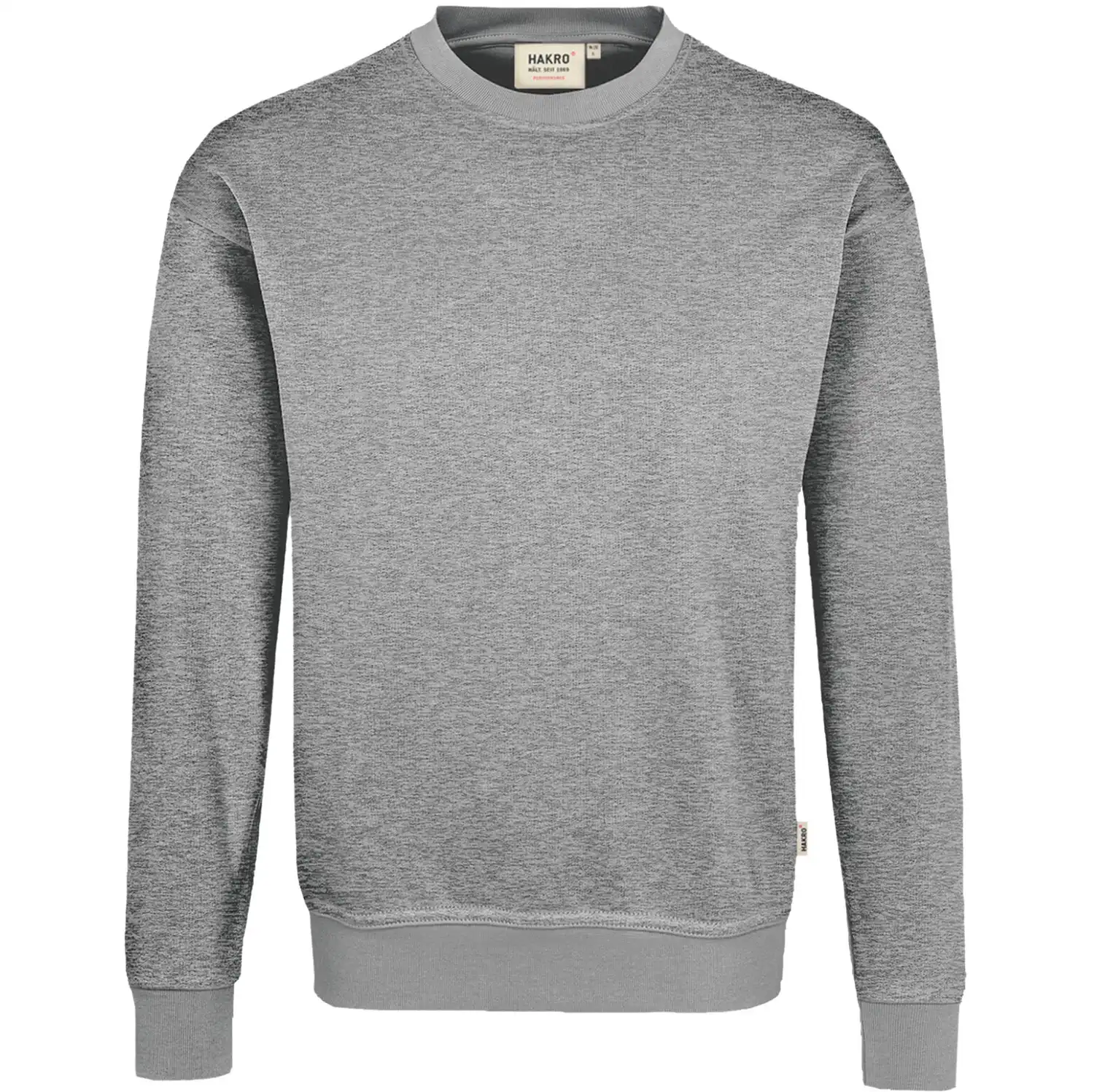 Sweatshirt "PERFORMANCE" 475 in grau-meliert, XS - Thumbnail 1