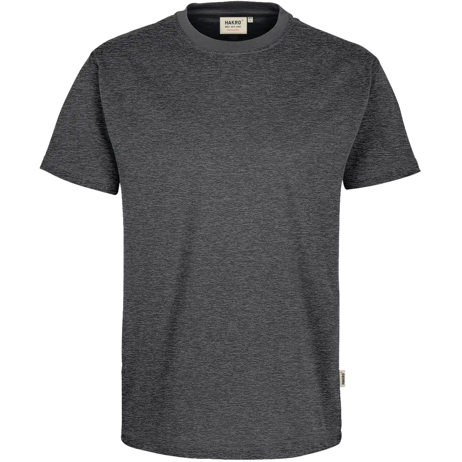 T-Shirt "PERFORMANCE" Rundhals 281 in anthrazit-meliert, XL - Thumbnail 1