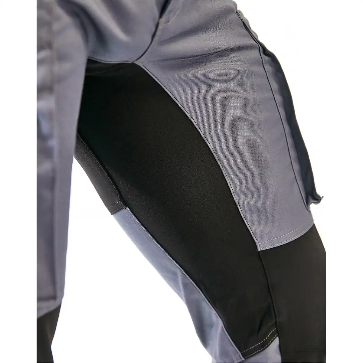 Service Bundhose "1459-1845"  166 g/m² in grau/schwarz, 54 - Thumbnail 4