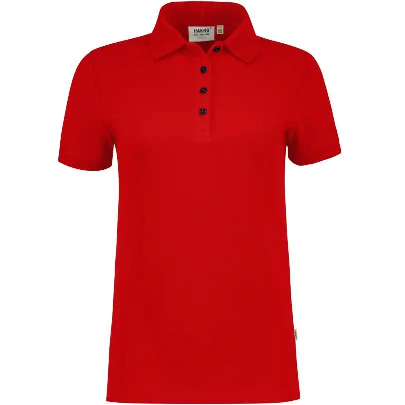 Damen Polo-Shirt Bio-BW "301" in Rot, L - Thumbnail 1