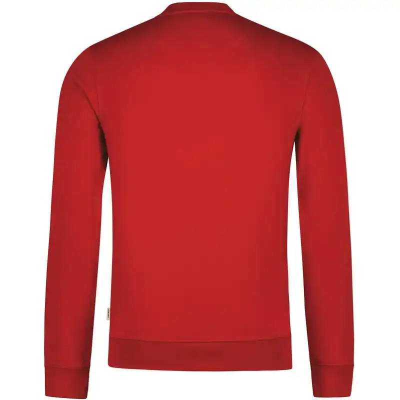 Sweatshirt "GOTS" 550 in Rot, L - Thumbnail 2