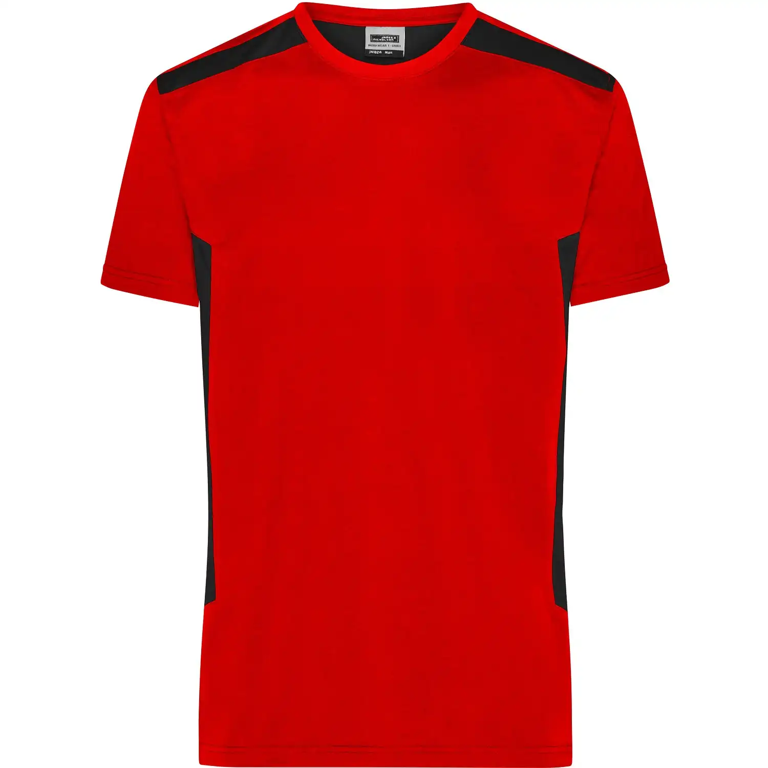 T-Shirt "JN1824" in red/black, 3XL - Bild 1