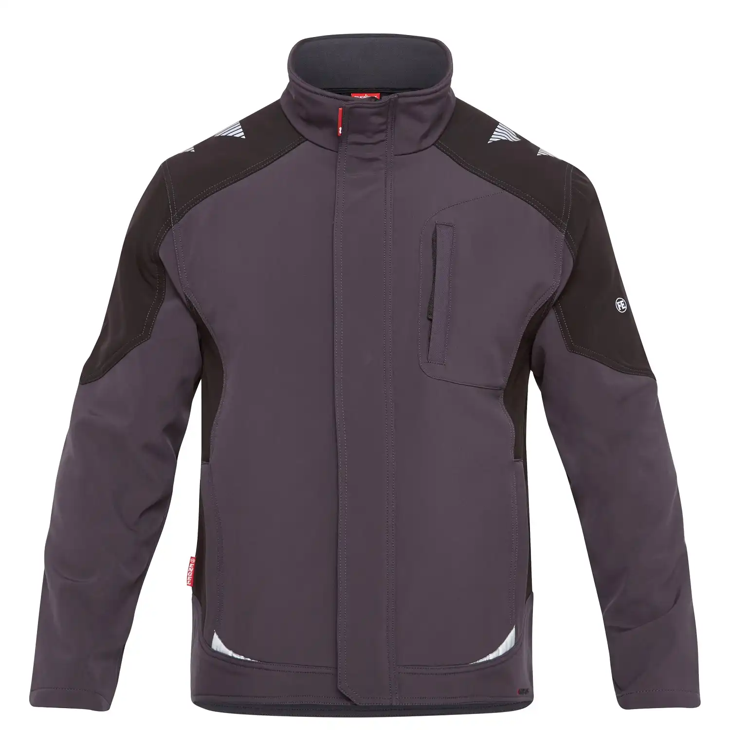 Softshelljacke "8810-229" Galaxy in anthrazit/schwarz, L - Bild 1