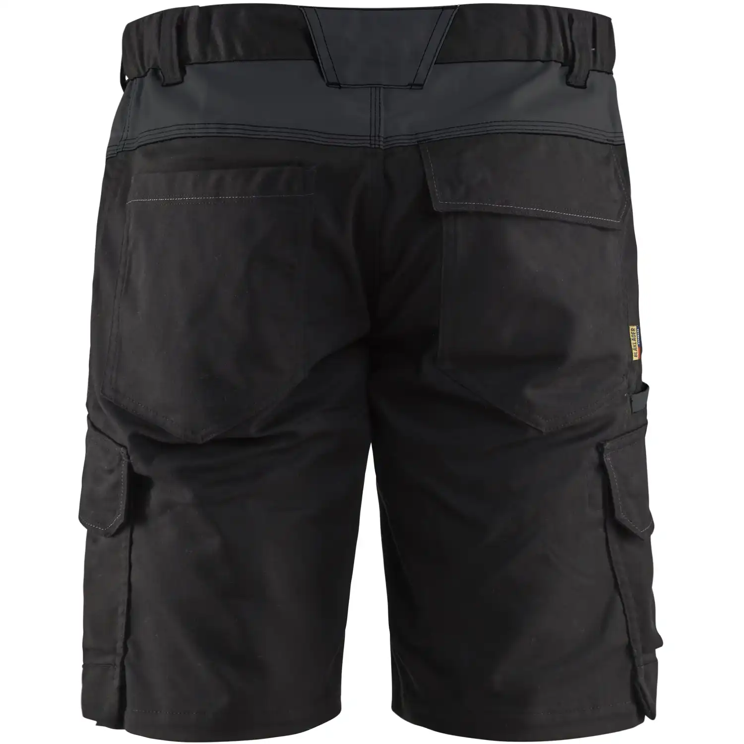 Stretch Shorts "1446" Industrie in schwarz/dunkelgrau, C46 - Thumbnail 2