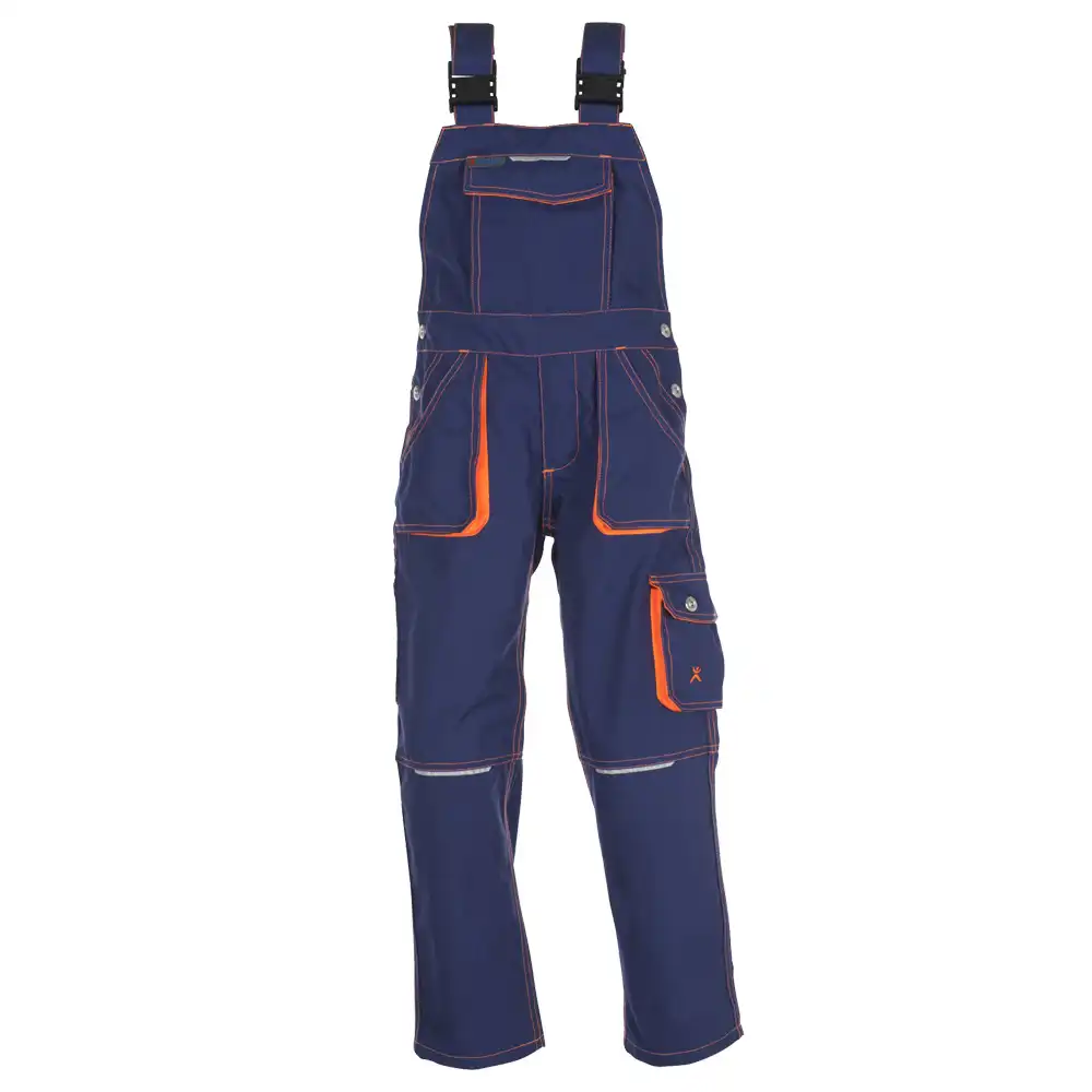 Kinder Latzhose "JUNIOR" in marine, 158/164 - Bild 1