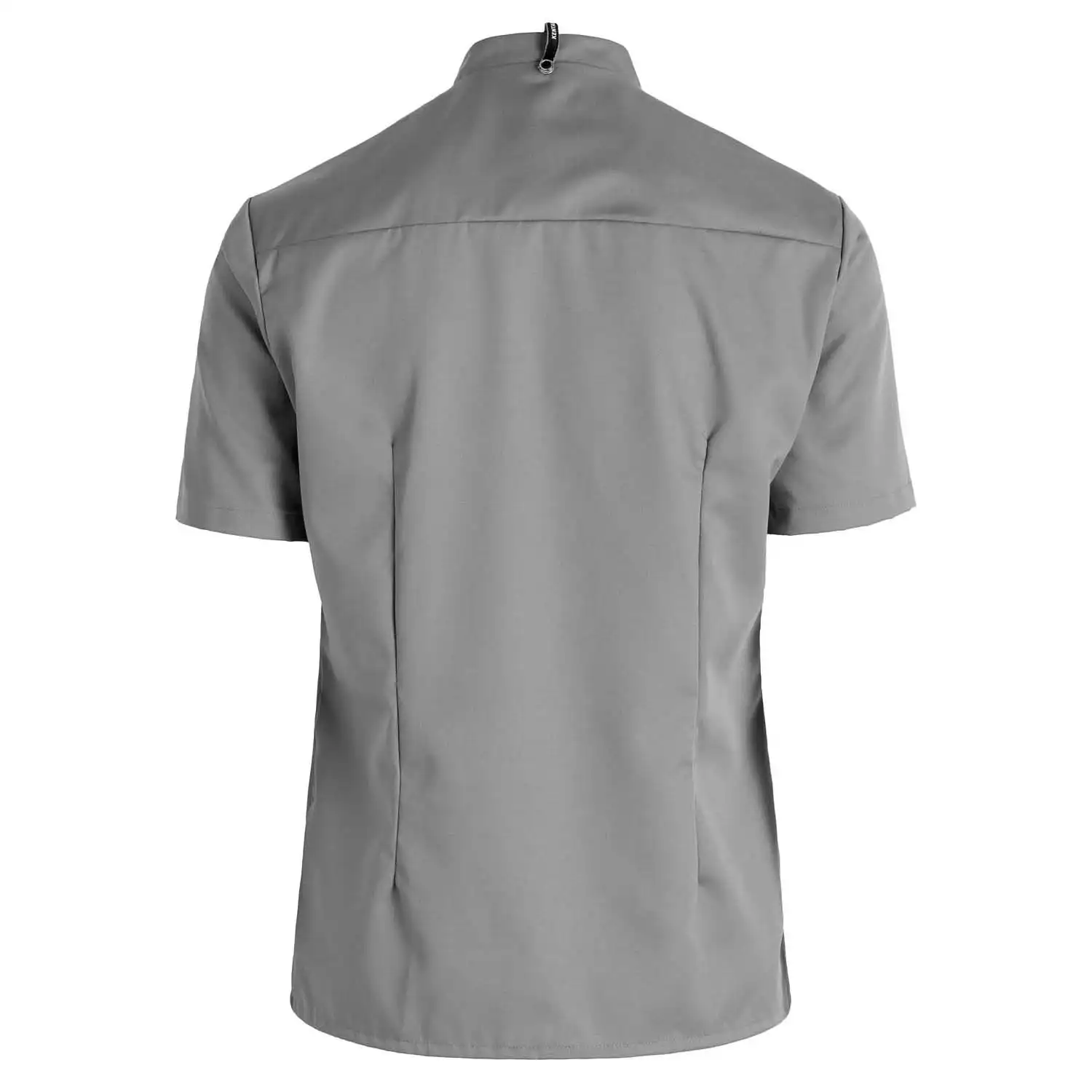 Kochhemd TENCEL™ kurzarm "25242" in graphite, L - Thumbnail 2