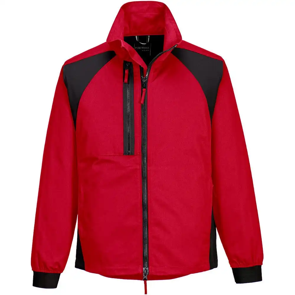 Stretch Bundjacke "CD885" WX2 in tiefrot, S - Bild 1