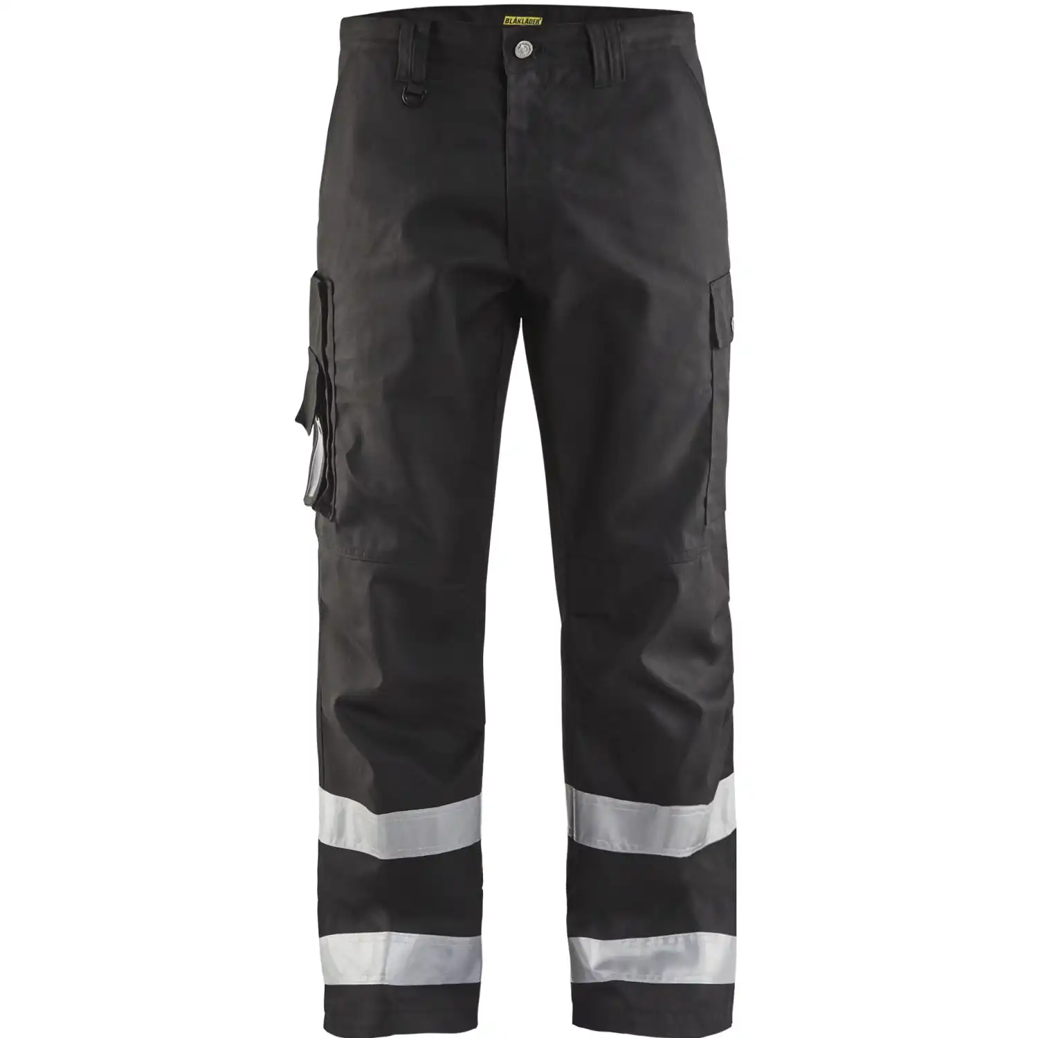 Servicehose "1451" mit Reflexstreifen schwarz in C58 - Thumbnail 1