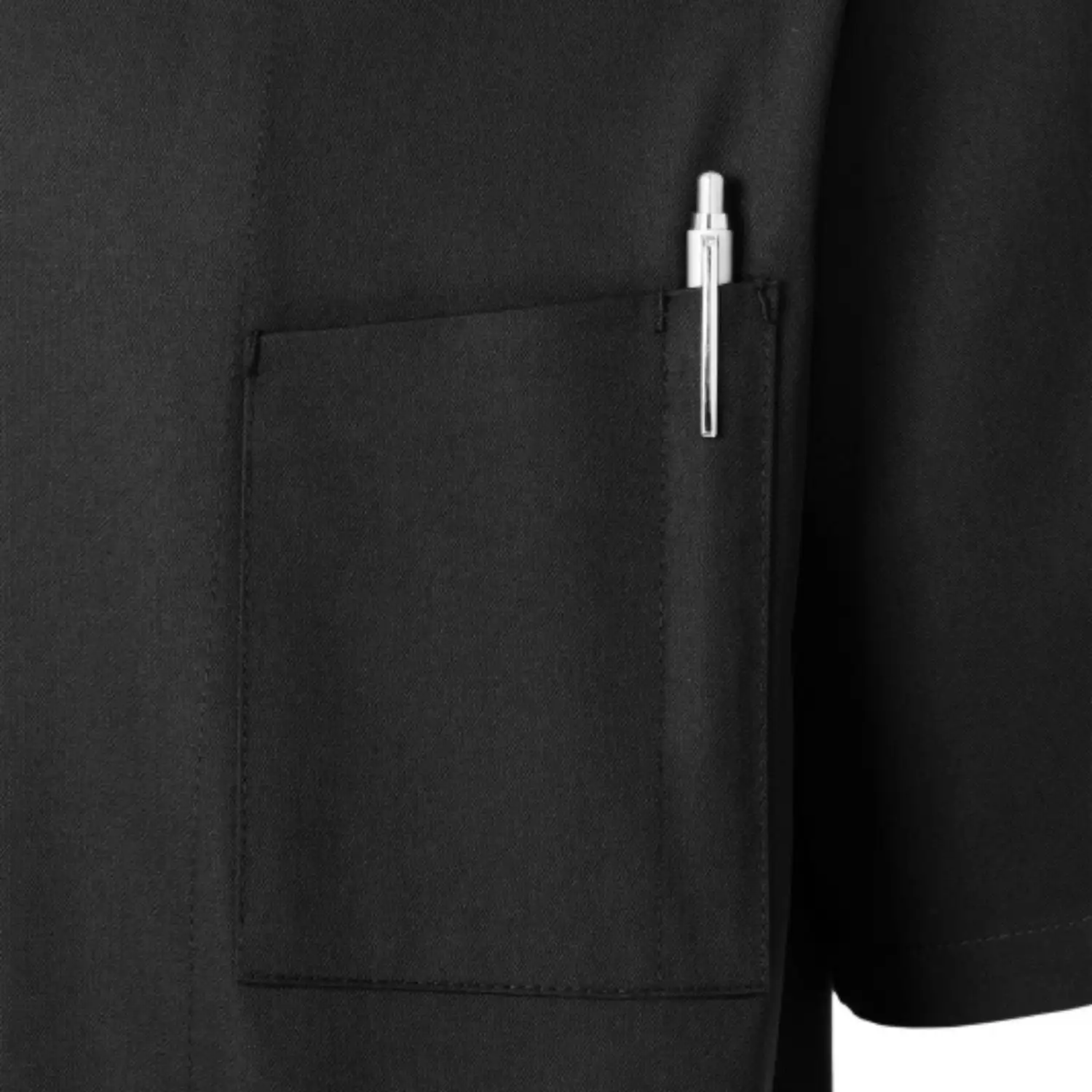 Herren Kochjacke Gustav "JM 15" in schwarz, 46 - Thumbnail 5