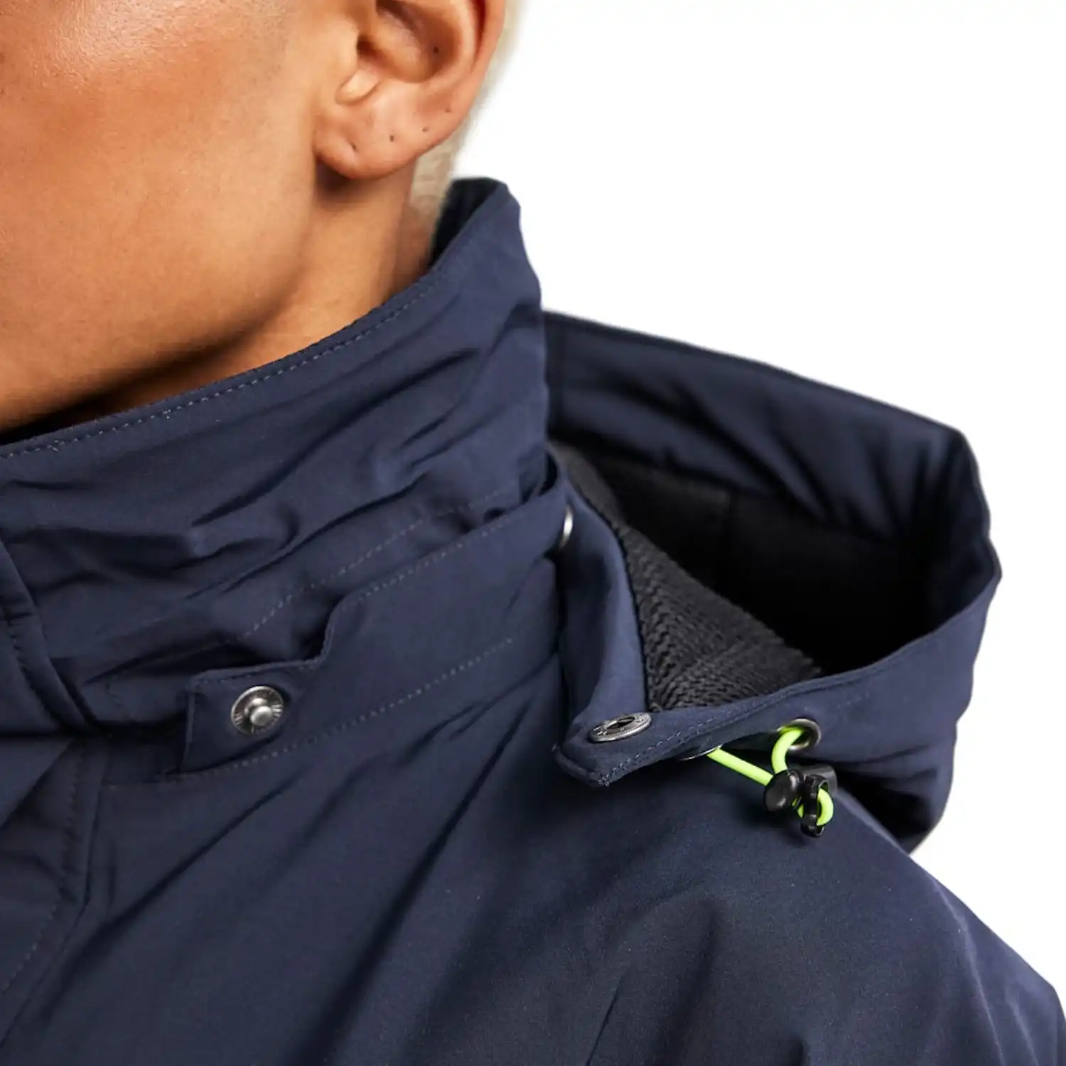 Damen Stretch Winterjacke "4408" in Dunkelmarine/Schwarz, 3XL - Thumbnail 6