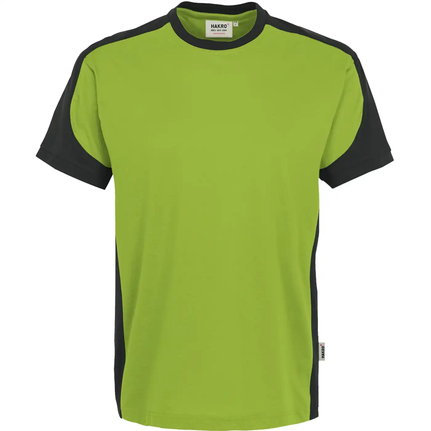 T-Shirt "CONTRAST PERFORMANCE" 290 in kiwi, 5XL - Thumbnail 1