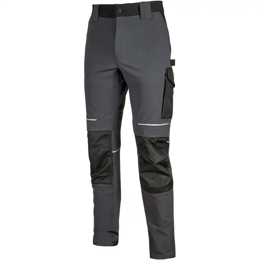 Stretch Bundhose "ATOM SHORT" Performance in asphalt grey, S (DE size: XS) - Bild 1