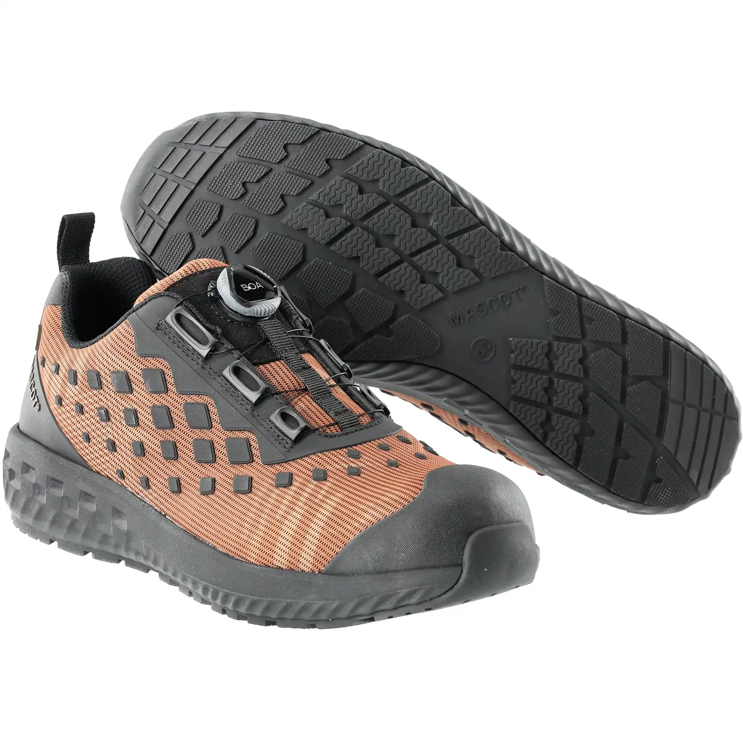 Halbschuhe S1PL "F0650-704" nussbraun in 48 - Bild 1