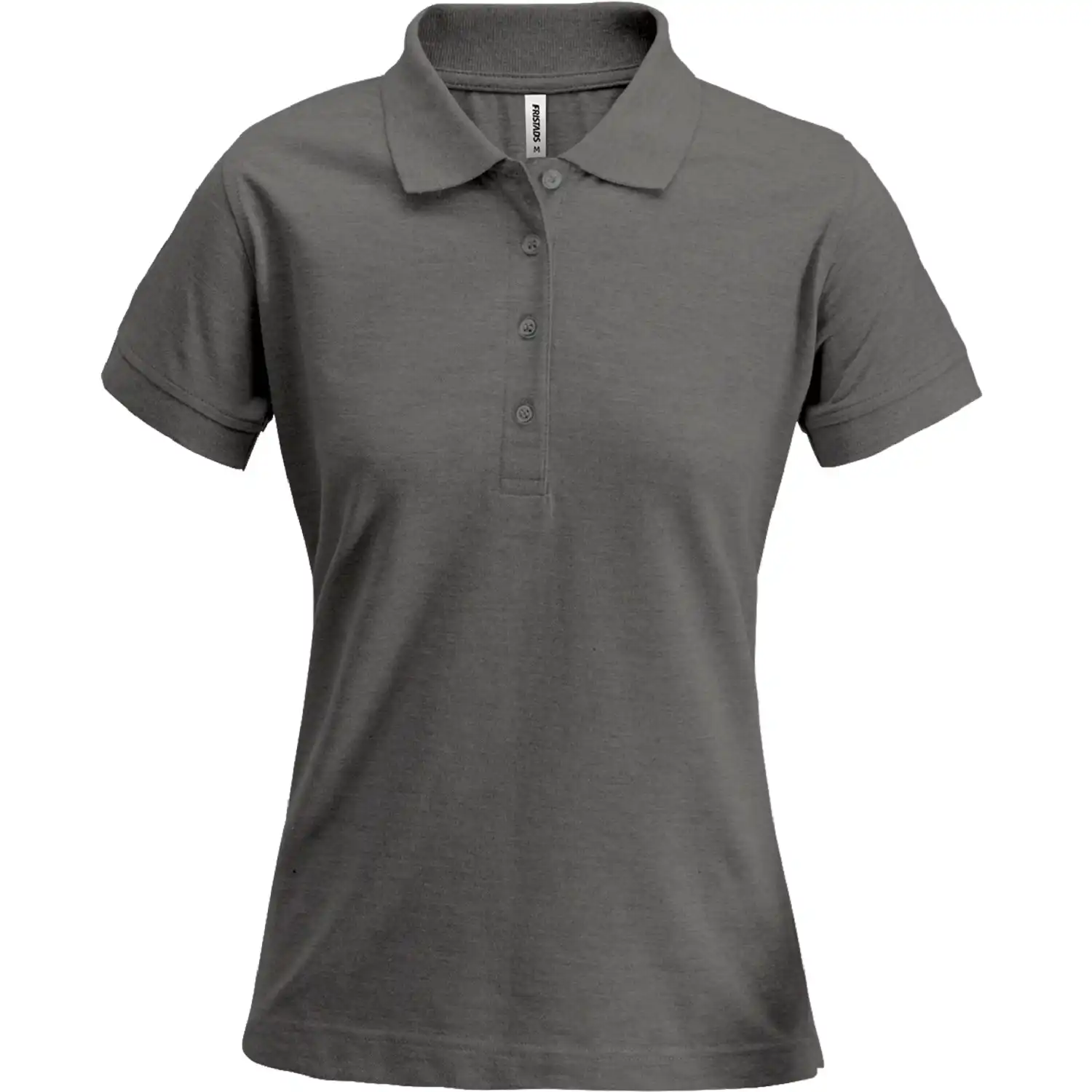 Damen Polo-Shirt "1723 PIQ" in dunkelgrau, S - Bild 1